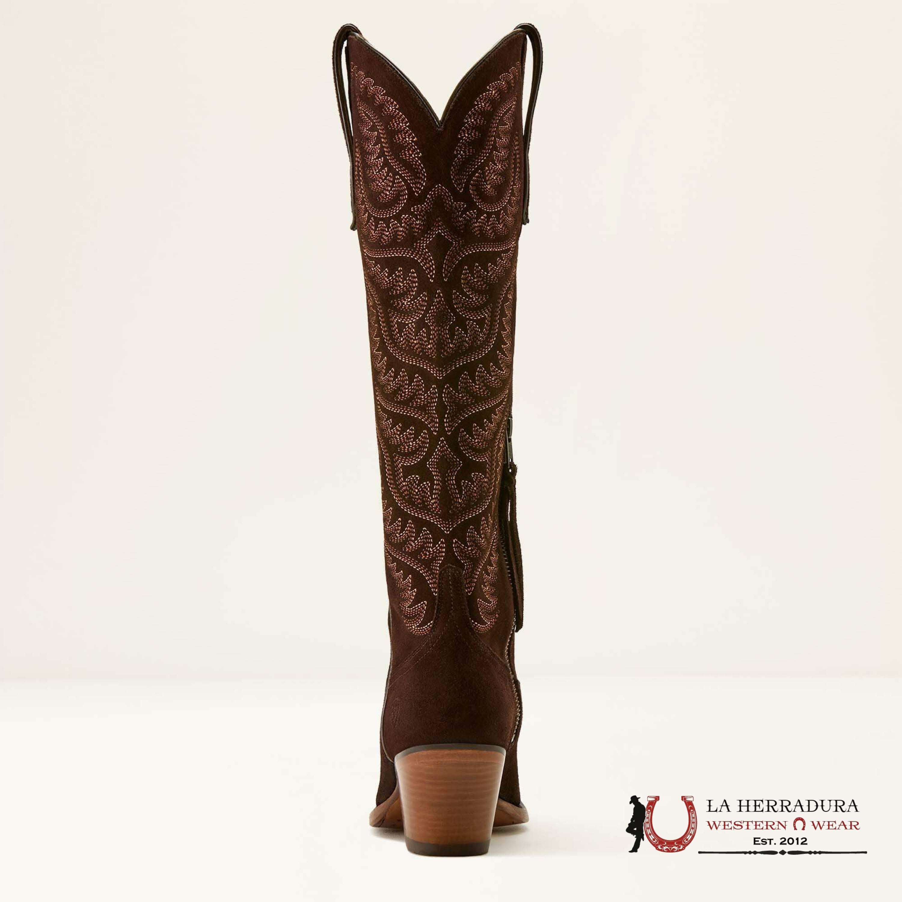 WOMEN’S CASANOVA LARAMIE STRETCHFIT SUEDE FRENCH ROAST 10063926 BOTAS MUJERES