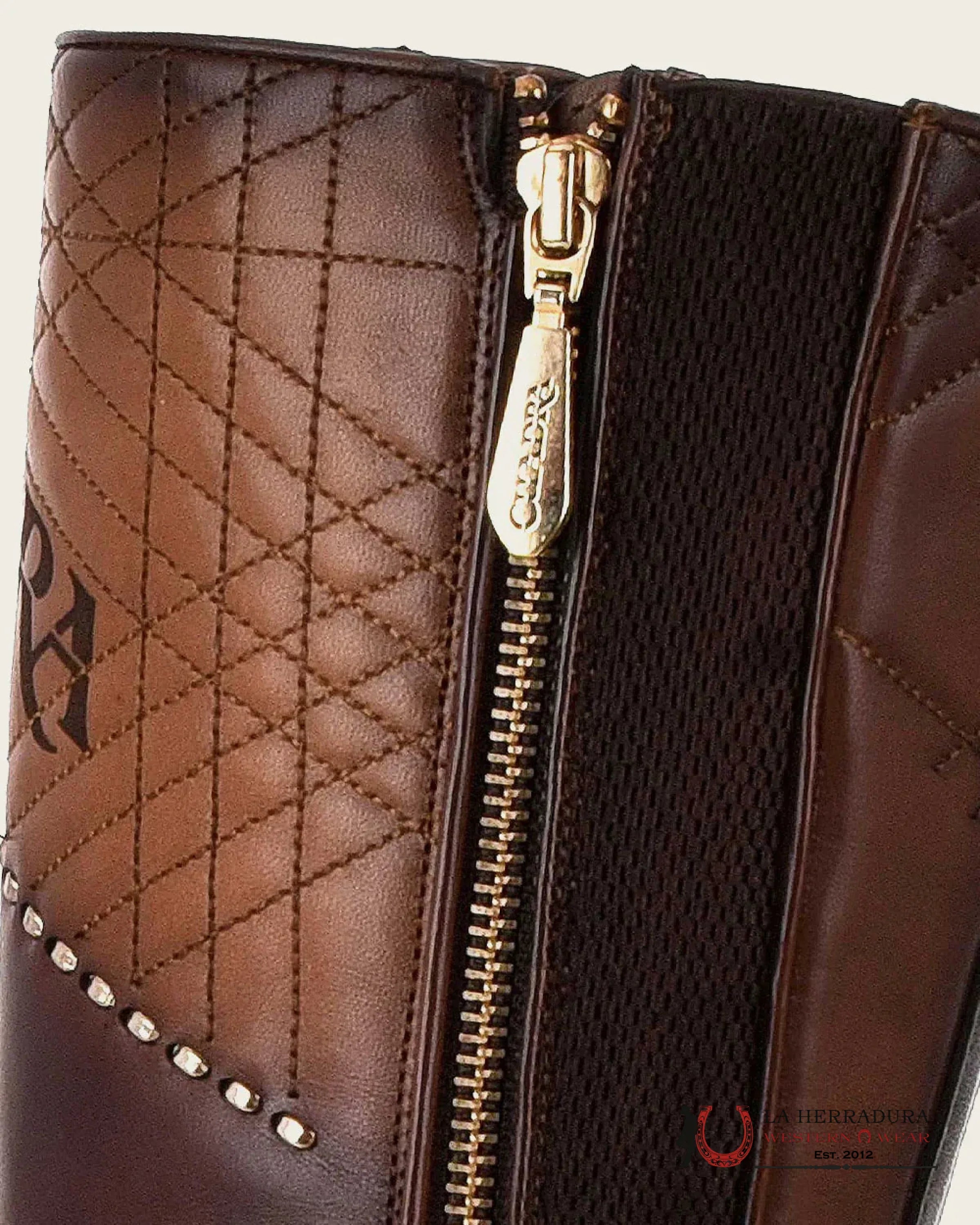 WOMENS CUADRA PITON CASTAÑO VIDREADO TALL BOOT CU561 BOTAS MUJERES