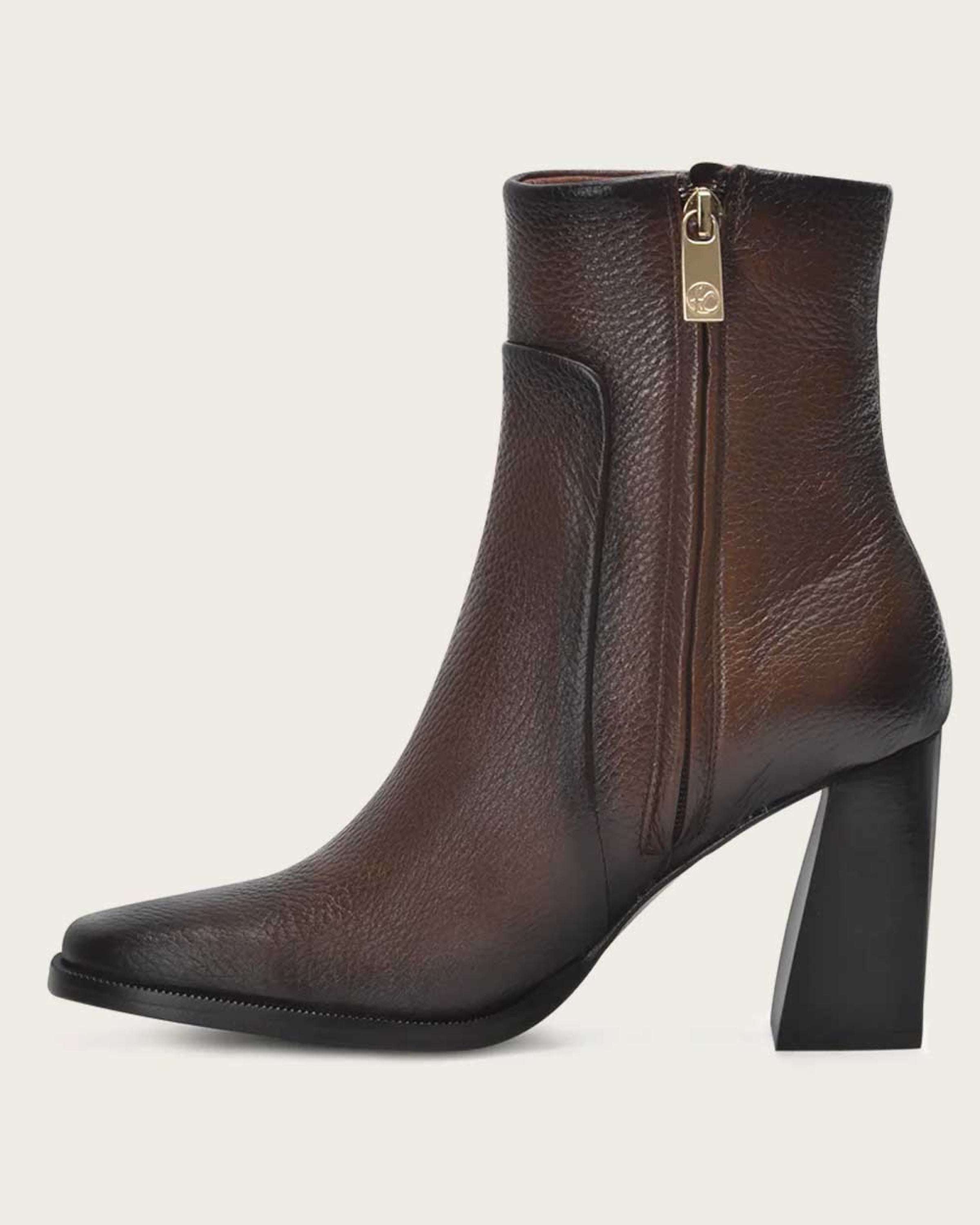 WOMENS FRANCO CUADRA DIEGO MIEL BOTIN FRENCH TOE BOTAS MUJERES