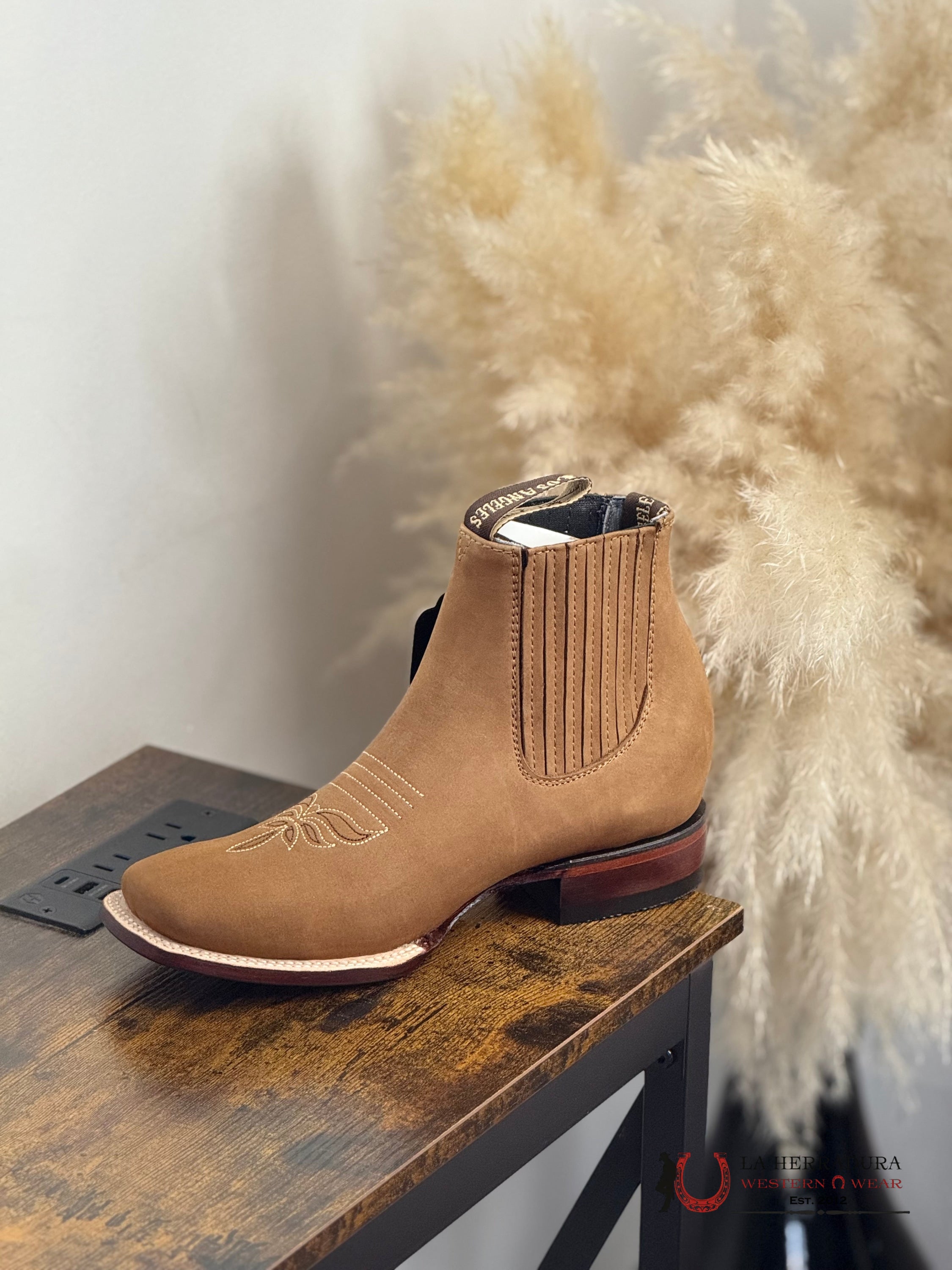 WOMENS LOS ANGELES SHORT BOOT SHEDRON SQUARE TOE 206350 BOTAS MUJERES