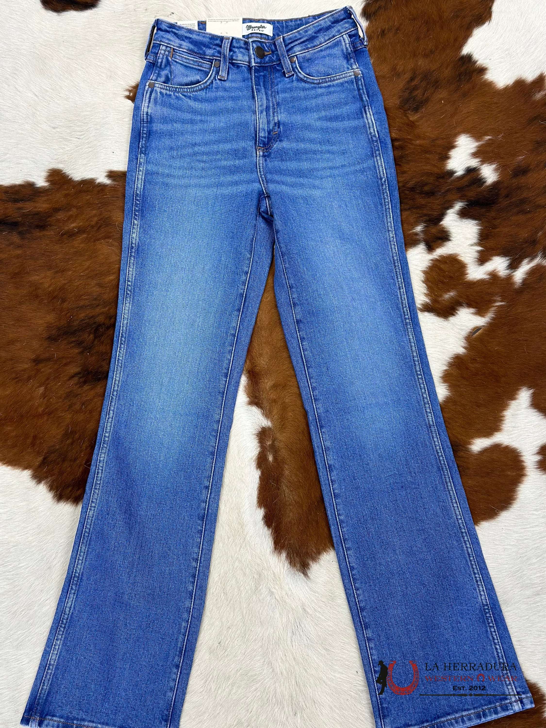 Womens Wrangler Bailey High Rise Bootcut Ropa Mujeres