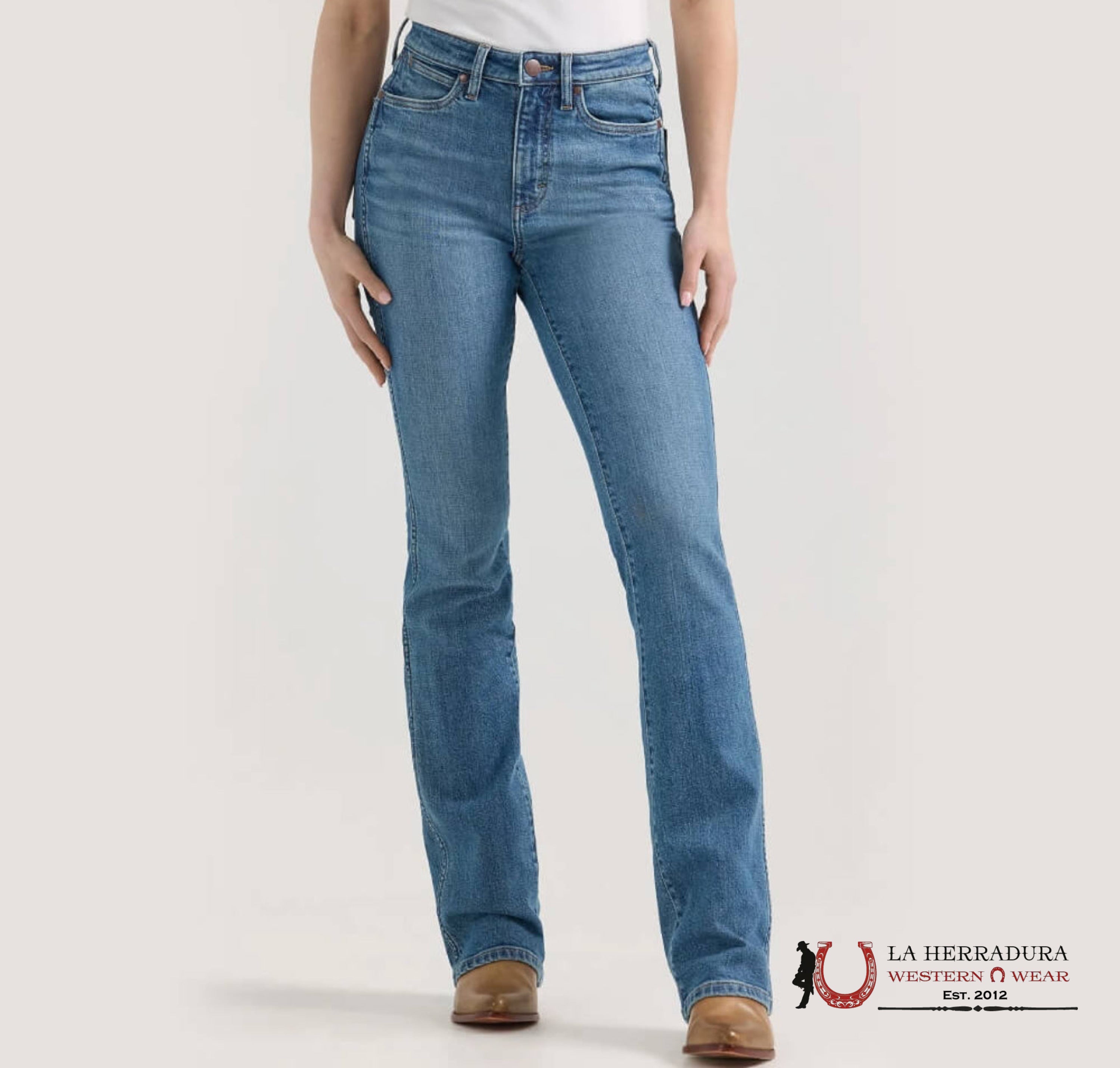 WOMENS WRANGLER BAILEY HIGH RISE BOOTCUT 112359359 ROPA MUJERES