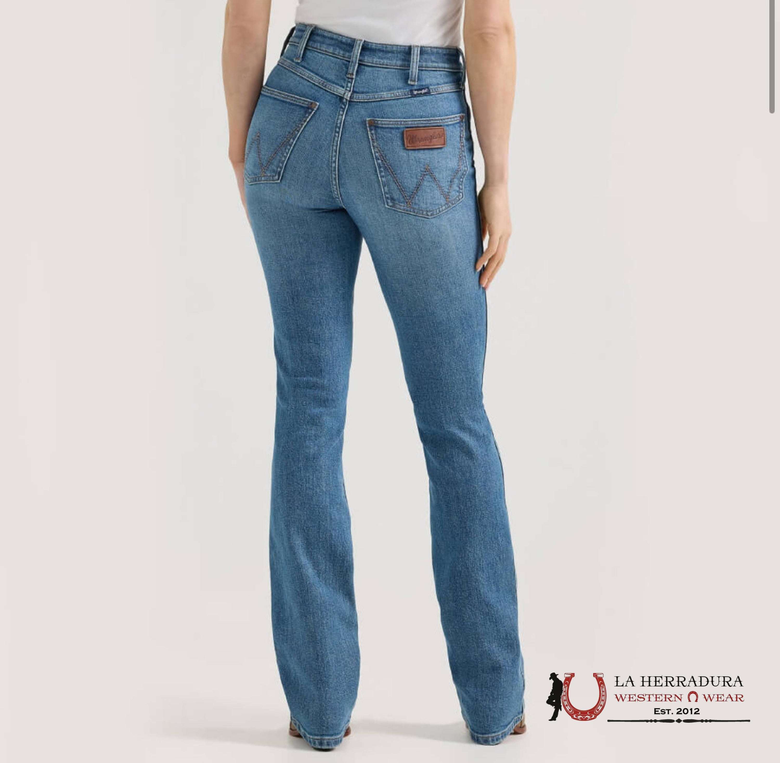 WOMENS WRANGLER BAILEY HIGH RISE BOOTCUT 112359359 ROPA MUJERES
