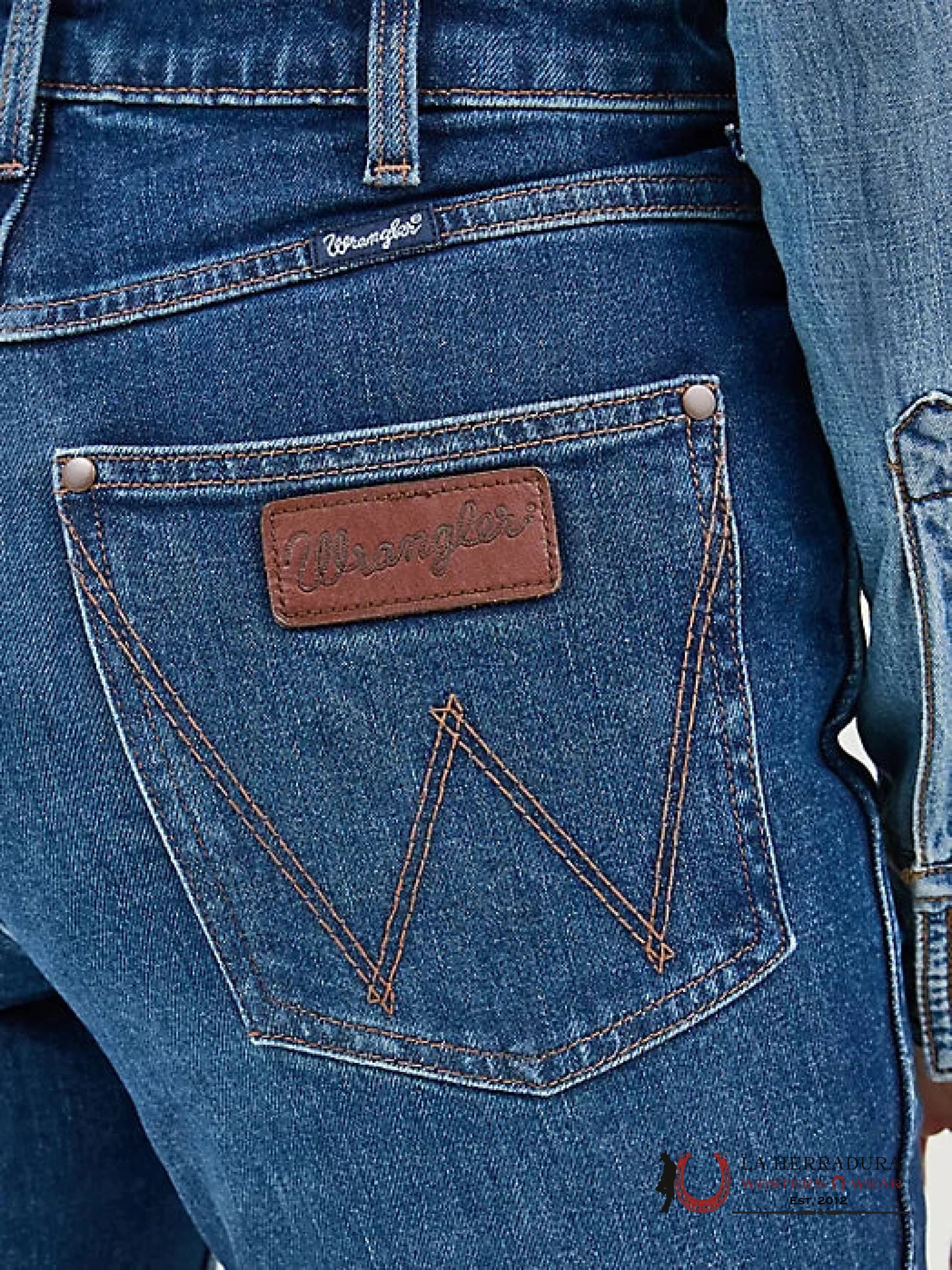 WOMENS WRANGLER BAILEY HIGH RISE BOOTCUT DARK WASH 112352982 ROPA MUJERES