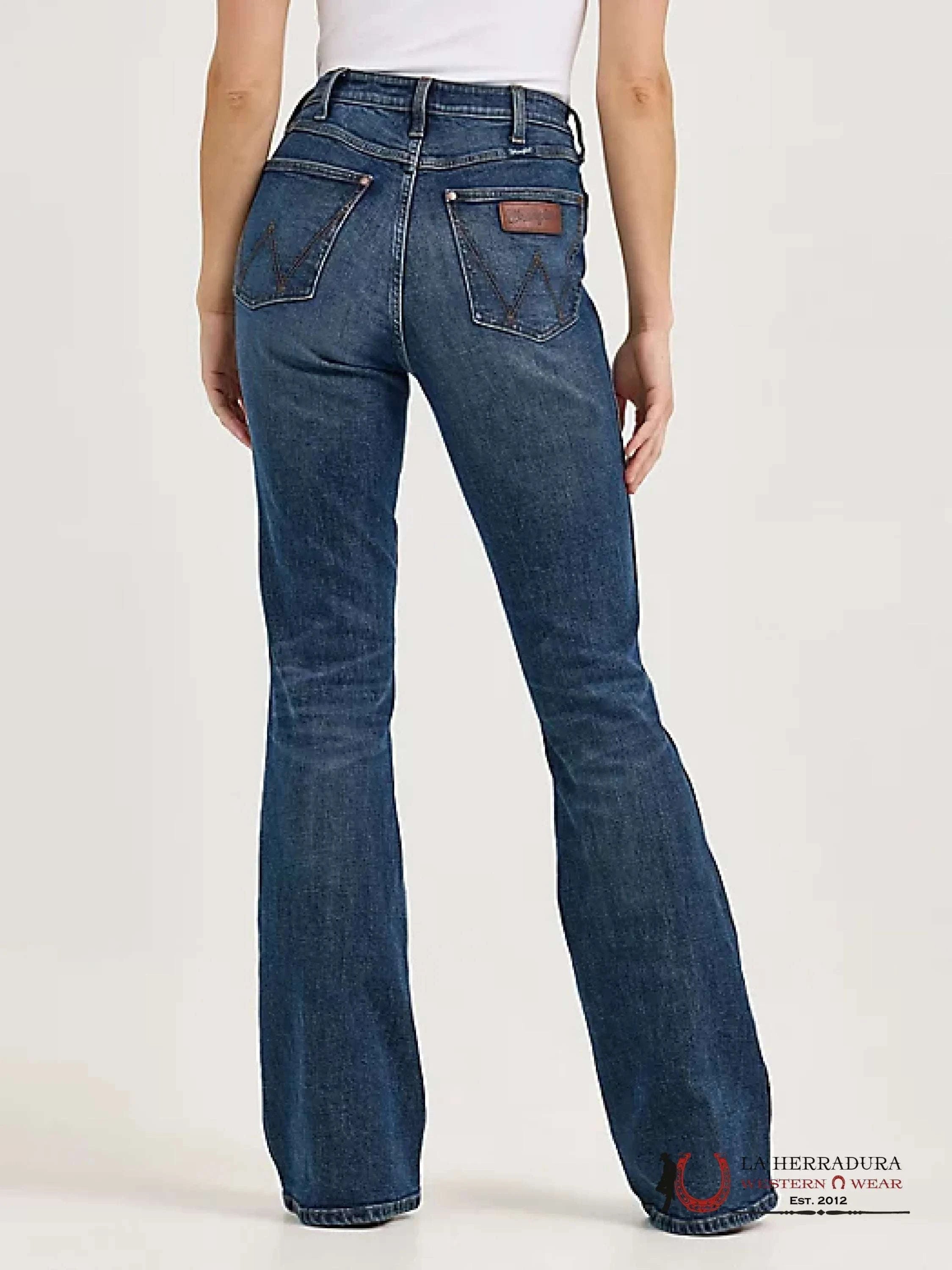 WOMENS WRANGLER BAILEY HIGH RISE FLARE 112356681 ROPA MUJERES