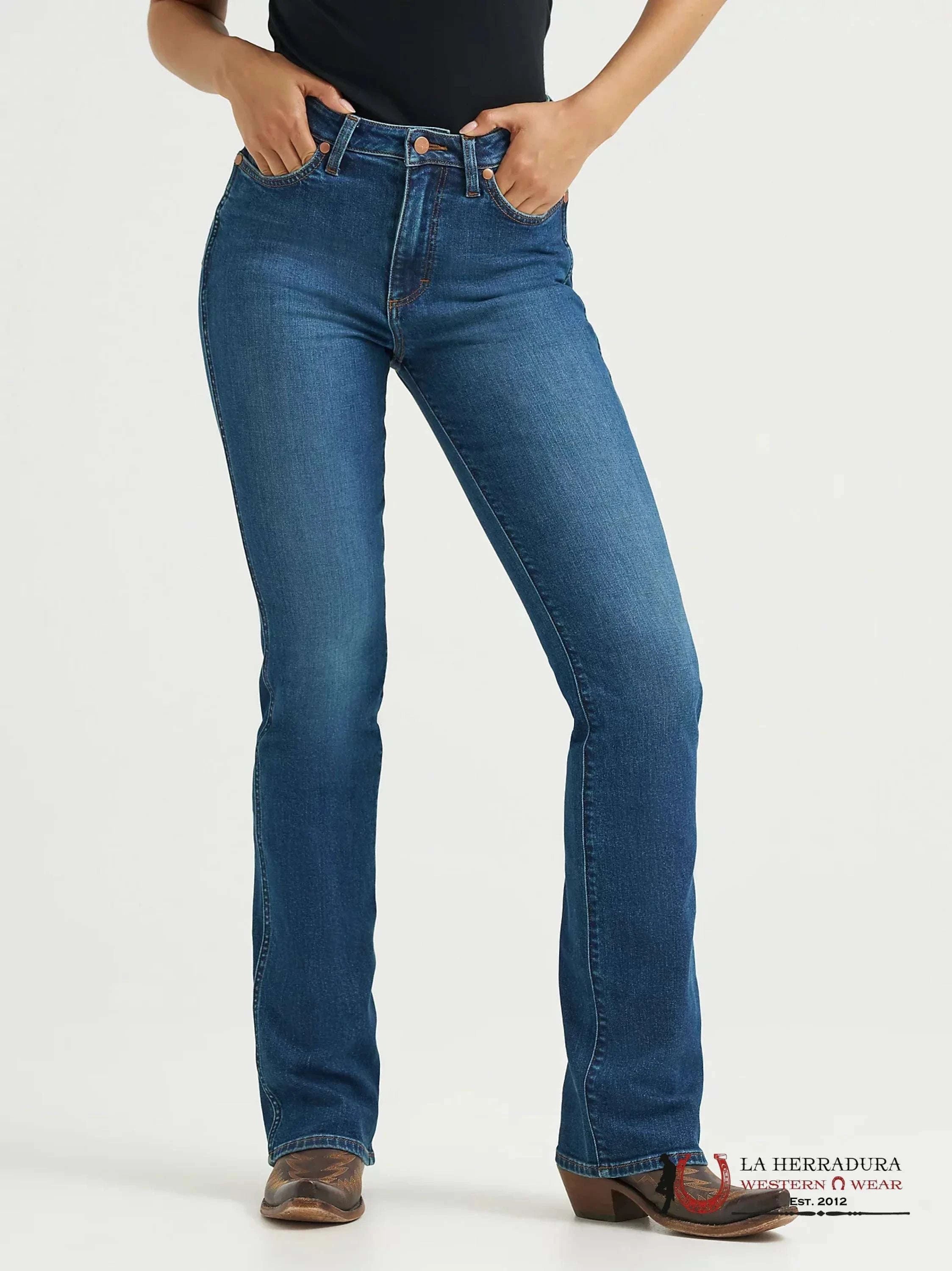 WOMENS WRANGLER HIGH RISE BOLD BOOT 112369376 ROPA MUJERES