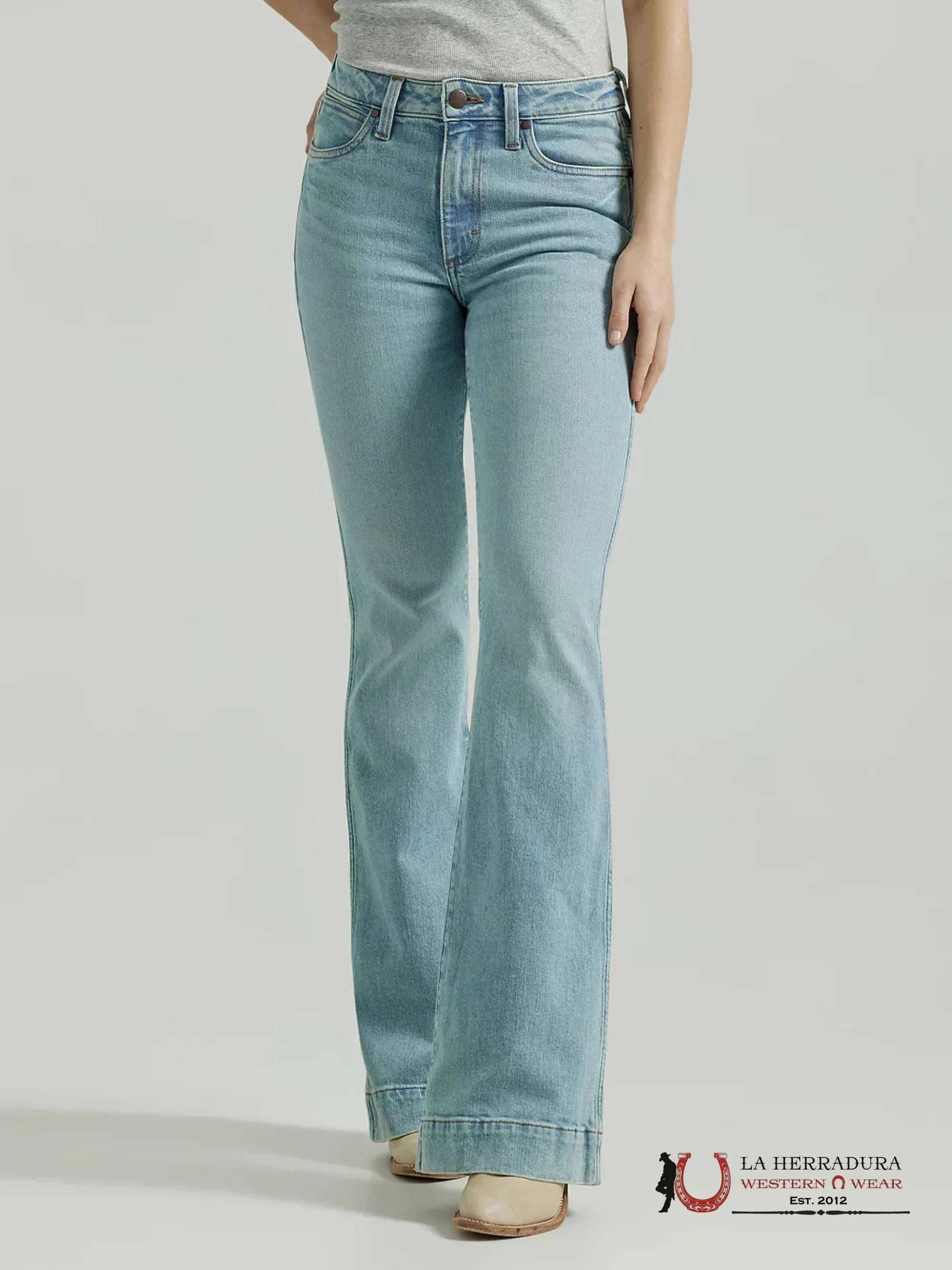 WOMENS WRANGLER HIGH RISE TROUSER JEAN 112321429 ROPA MUJERES