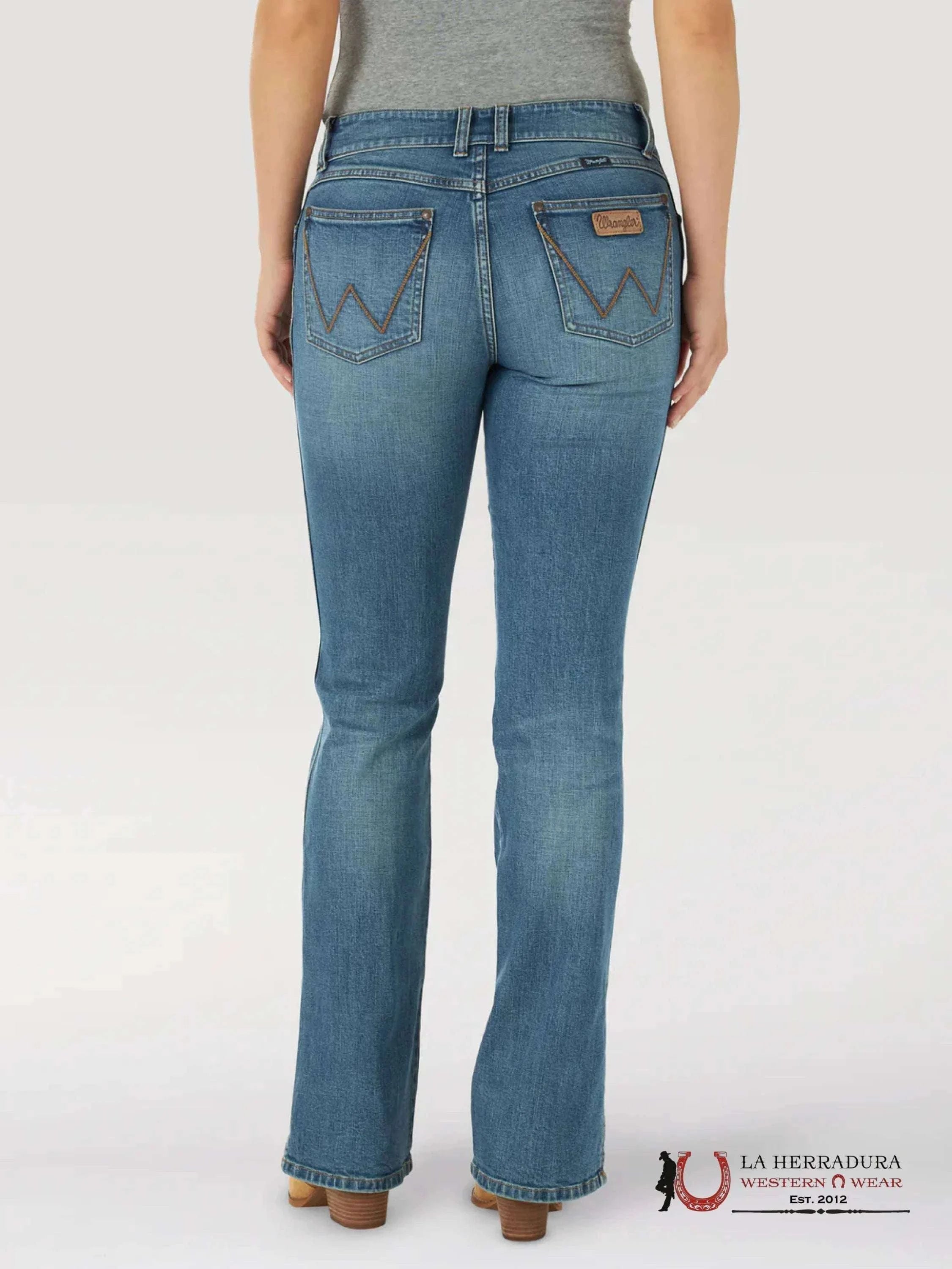 WOMENS WRANGLER MAE MID-RISE SADIE BOOT CUT 112317793 ROPA MUJERES