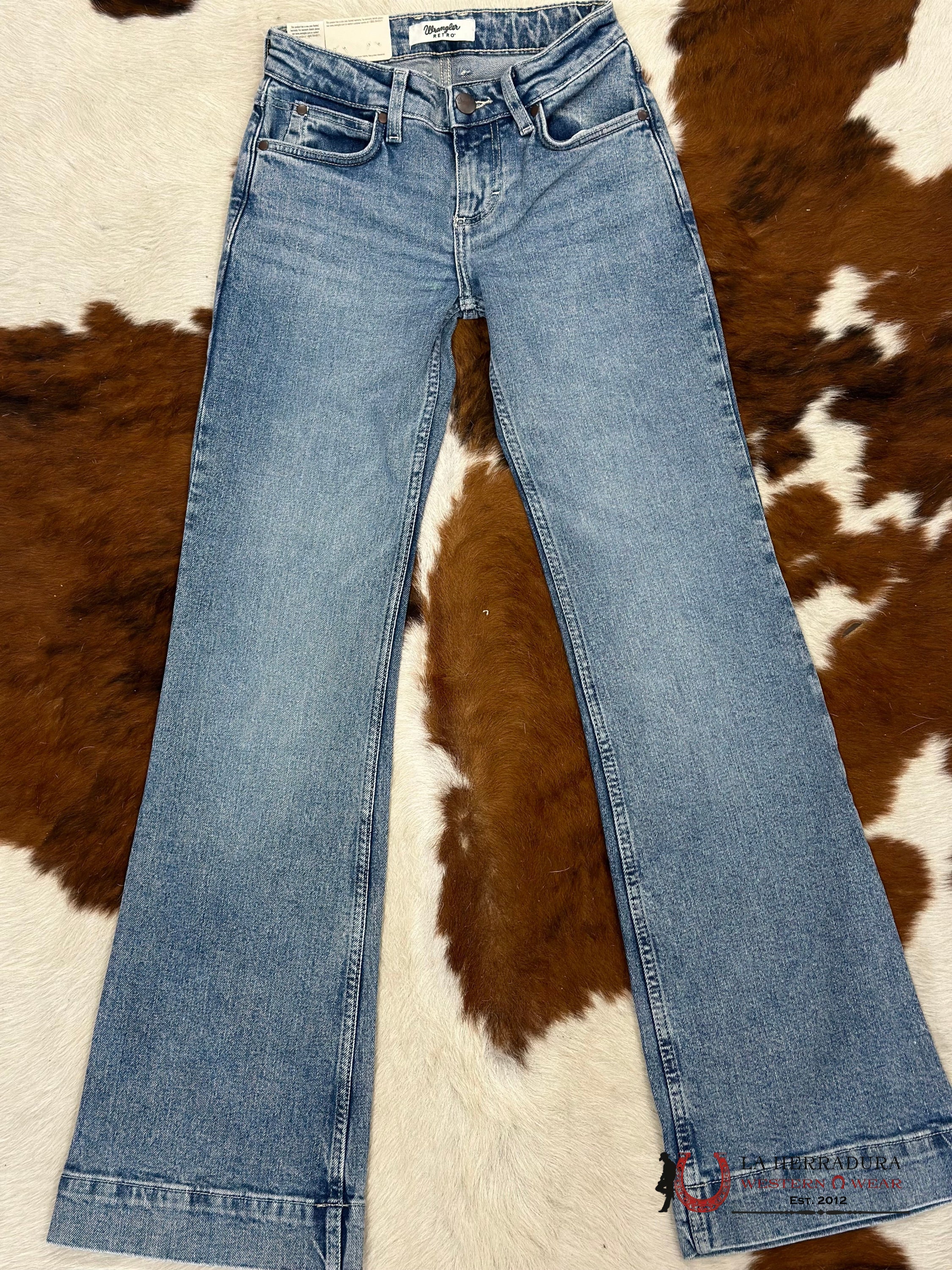 Womens Wrangler Mae Mid-Rise Trouser Jean Ropa Mujeres