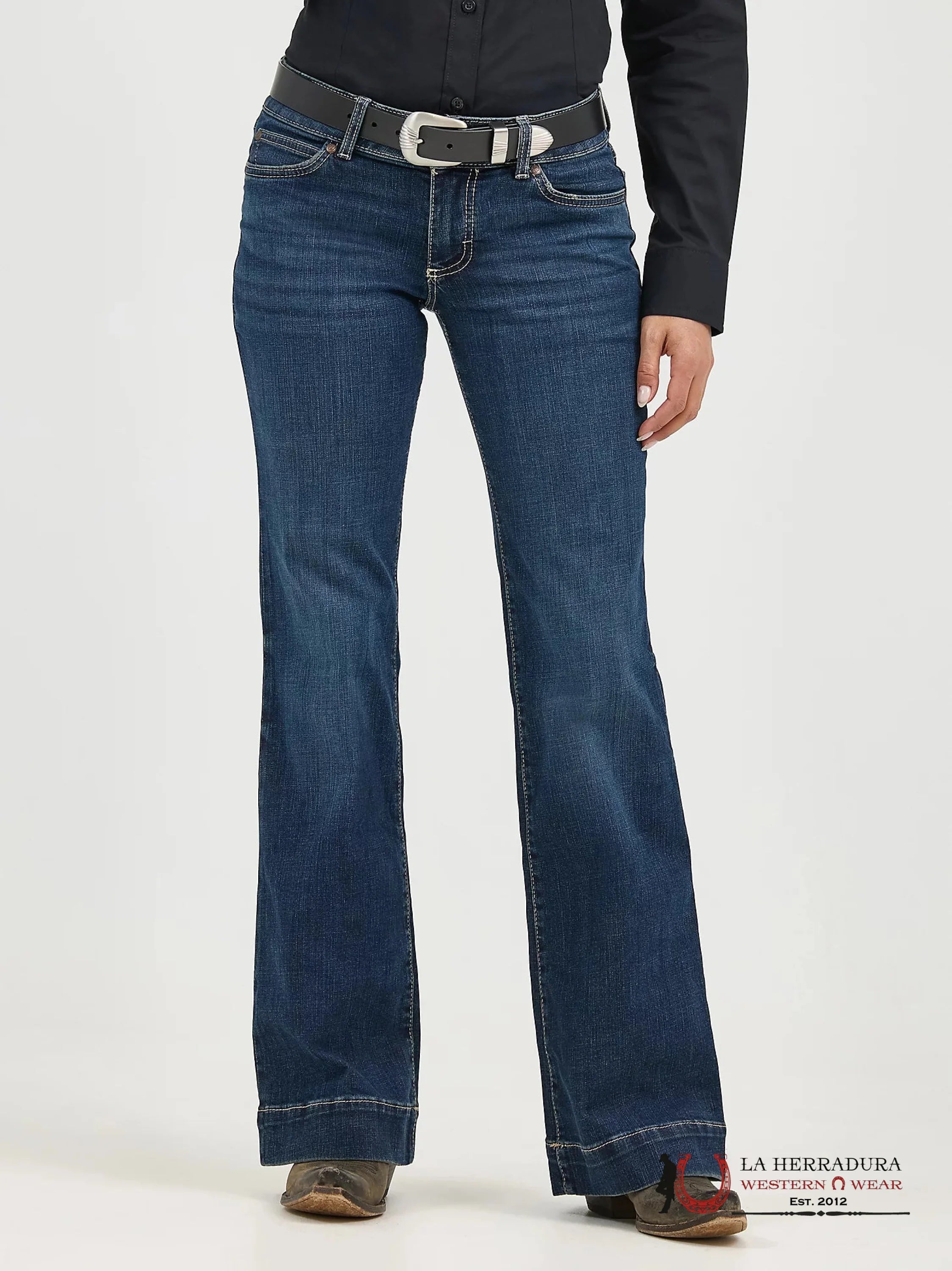 WOMEN’S WRANGLER RETO MAE MID RISE TROUSER 1009MWWNS ROPA MUJERES