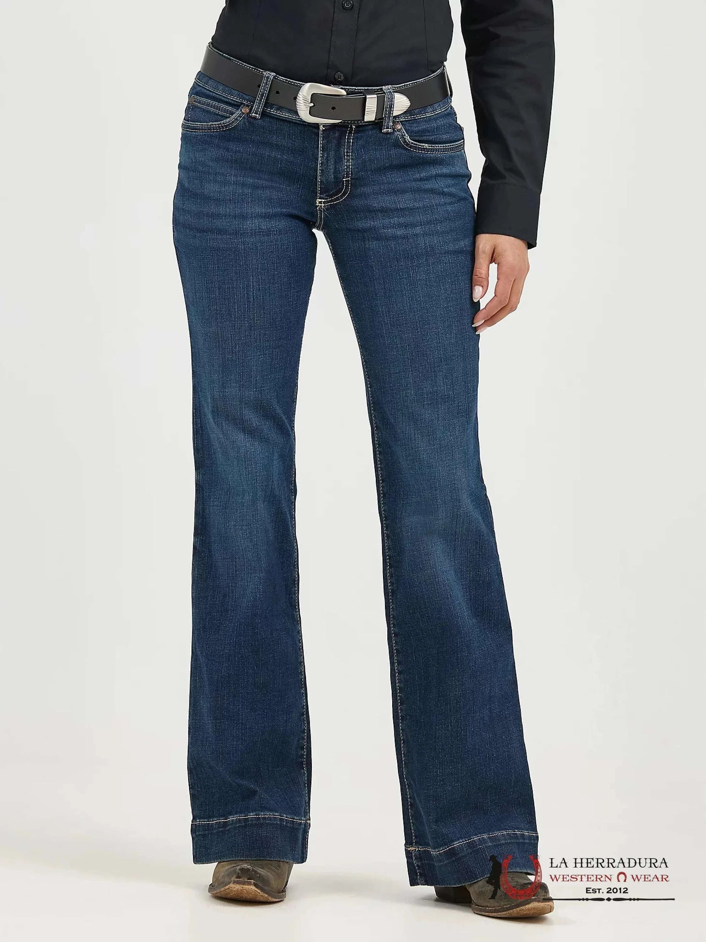 WOMEN’S WRANGLER RETO MAE MID RISE TROUSER 1009MWWNS ROPA MUJERES