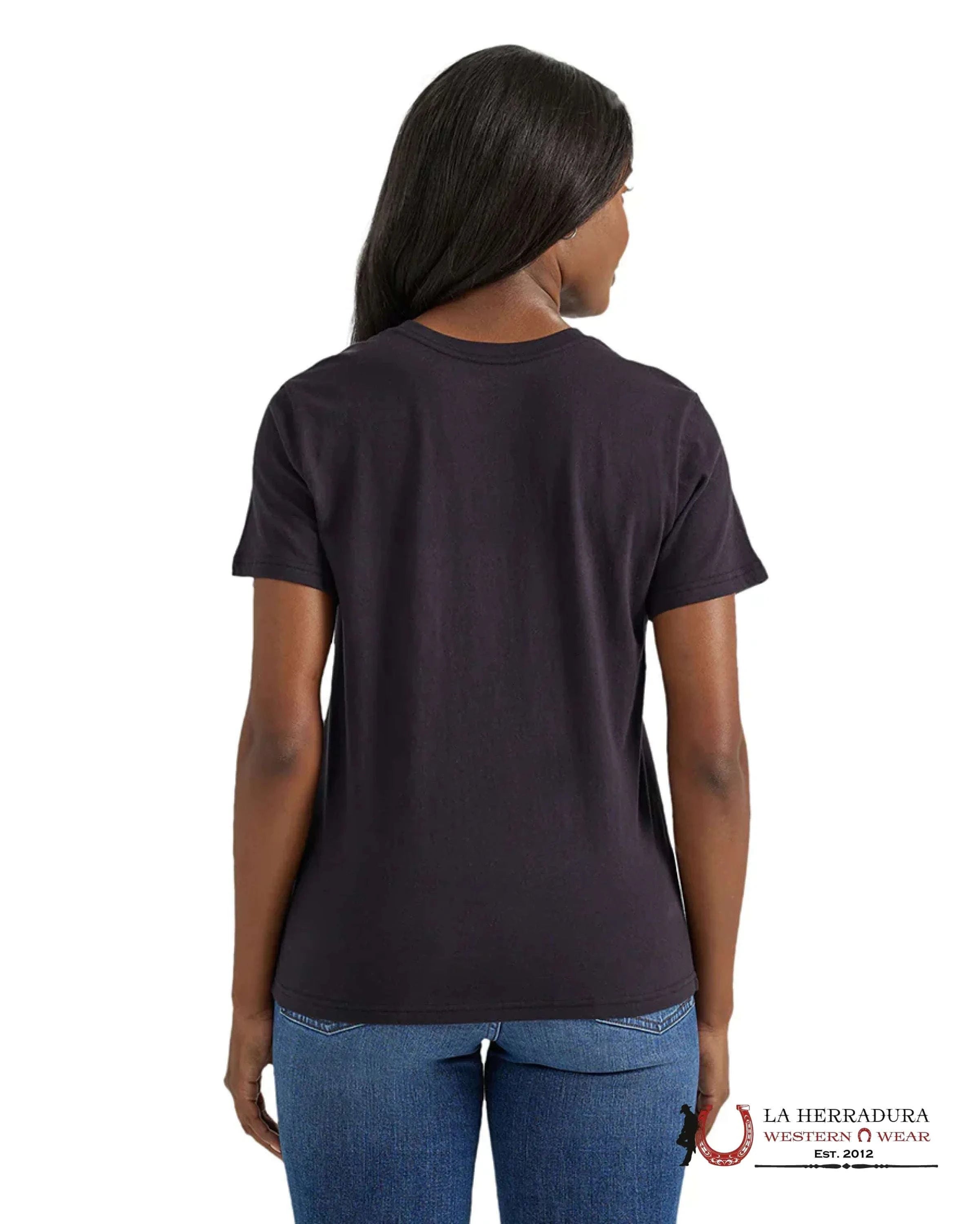 WOMEN’S WRANGLER RETRO T-SHIRT AMERICAN FLAGE EGAL ROSSES 112354380 ROPA MUJERES