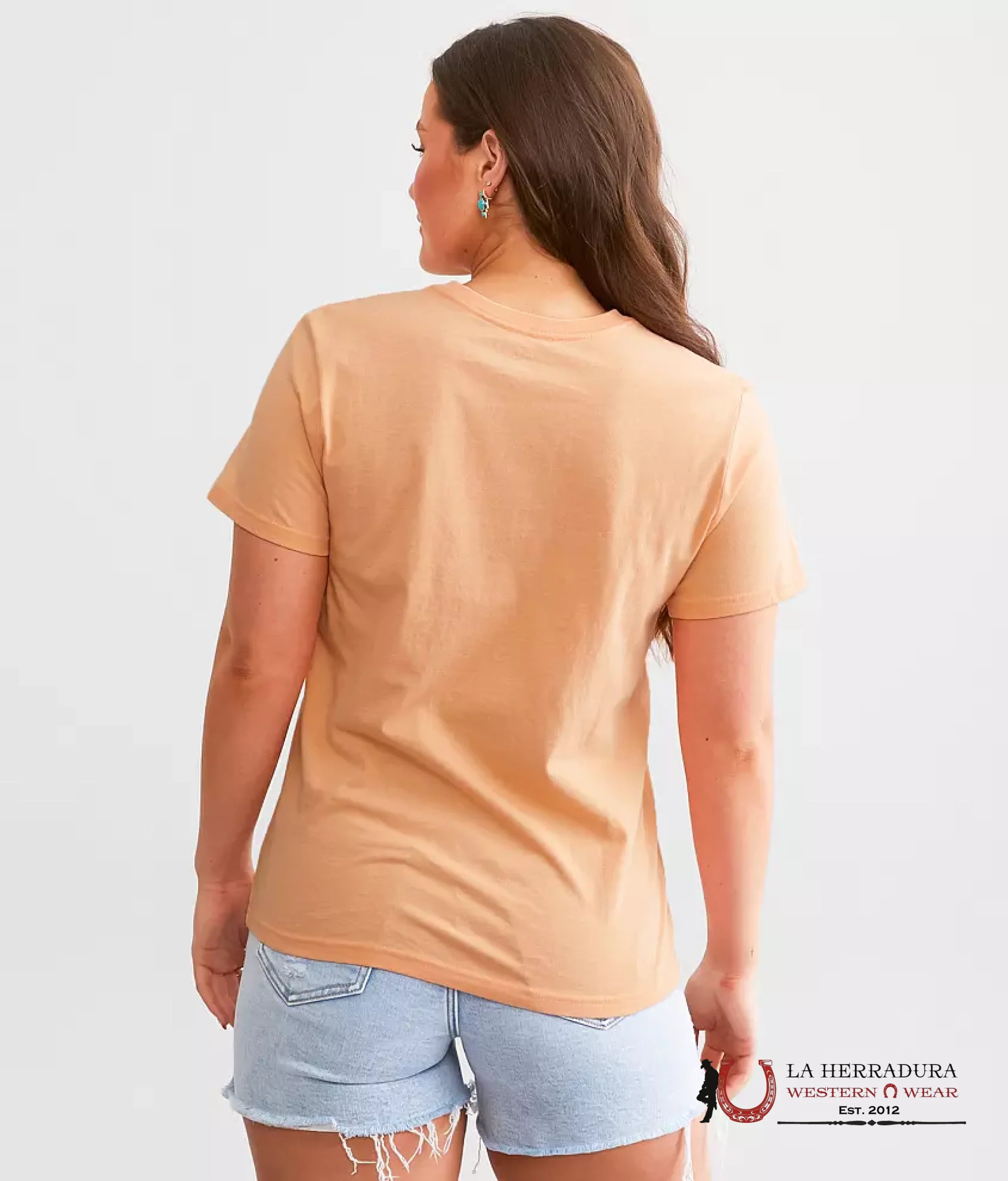 WOMEN’S WRANGLER RETRO T-SHIRT PINK BRONC RIDER 1947 112347491 ROPA MUJERES