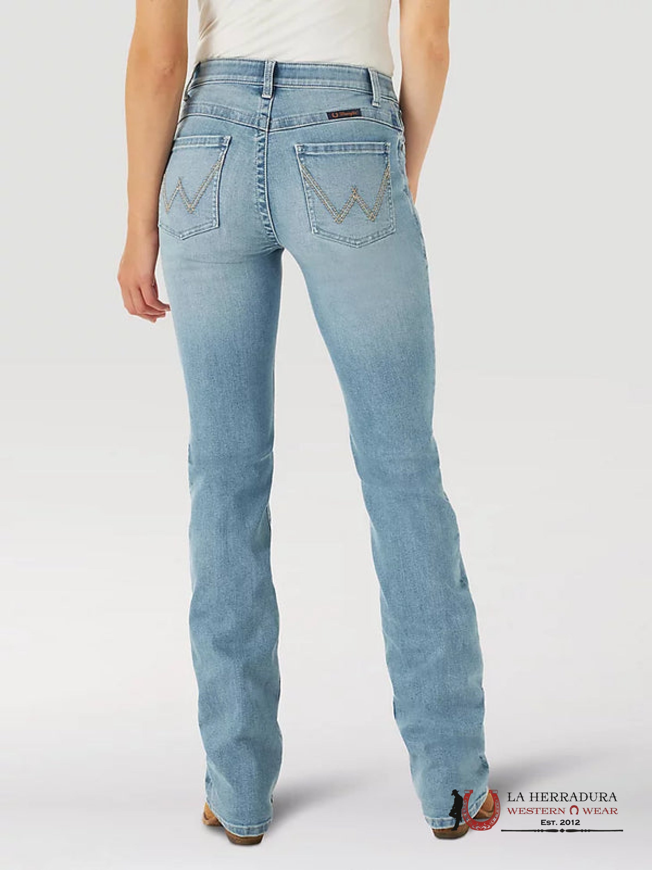 WOMEN’S WRANGLER ULTIMATE RIDING JEAN WILLOW LIGHT WASH 112315011 ROPA MUJERES