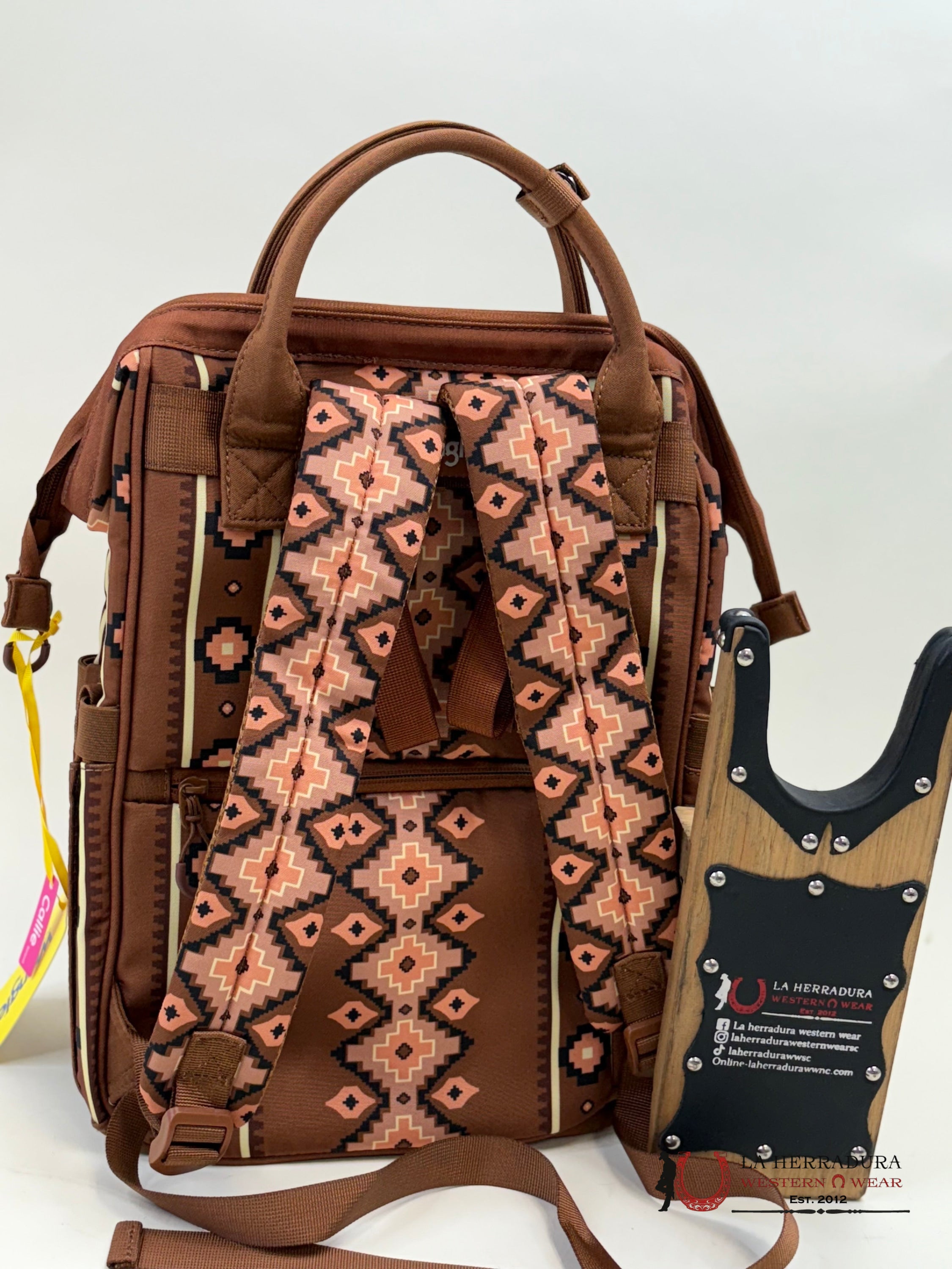 Wrangler Aztec Brown Bookbag Ropa Mujeres