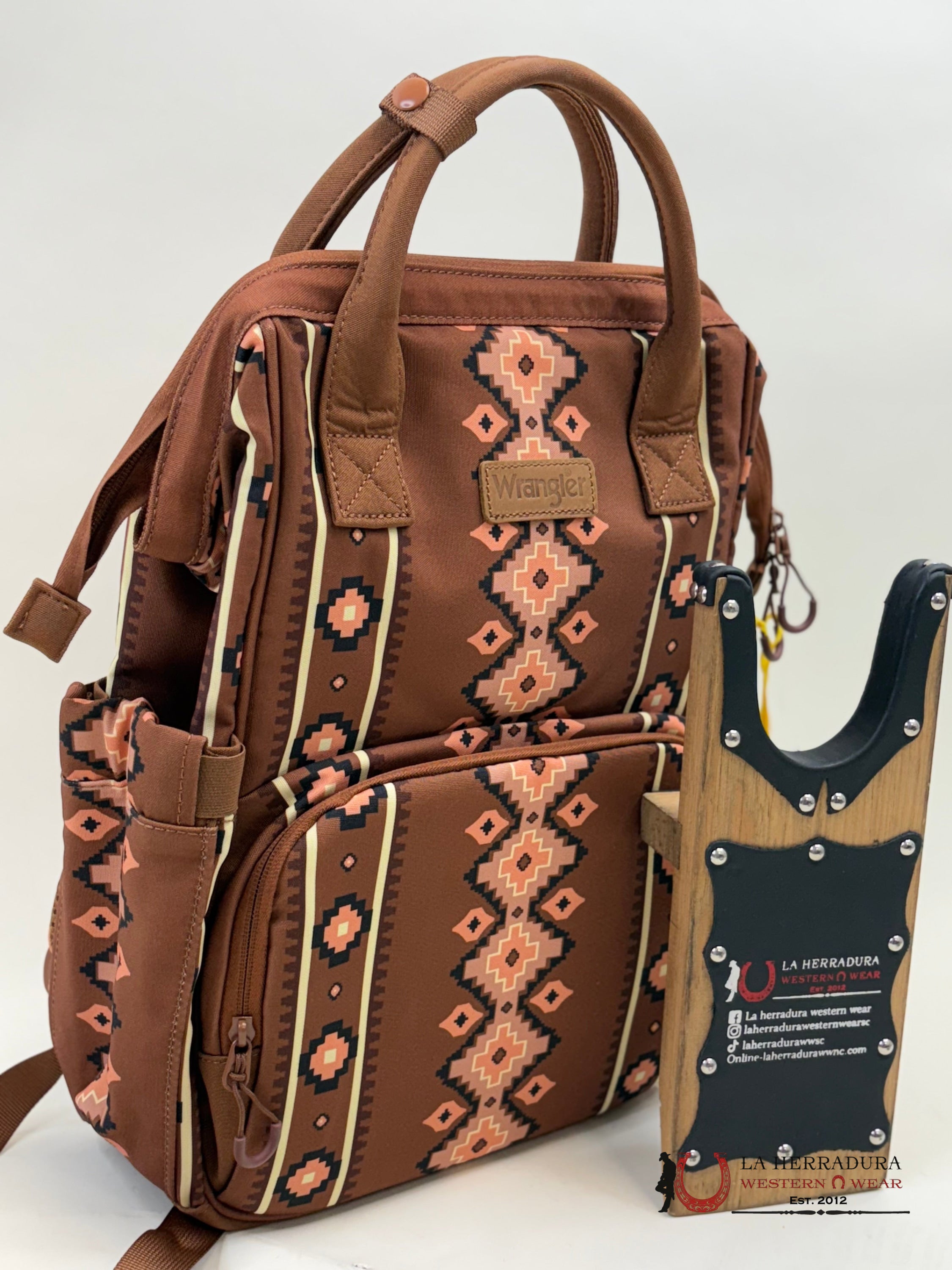 Wrangler Aztec Brown Bookbag Ropa Mujeres