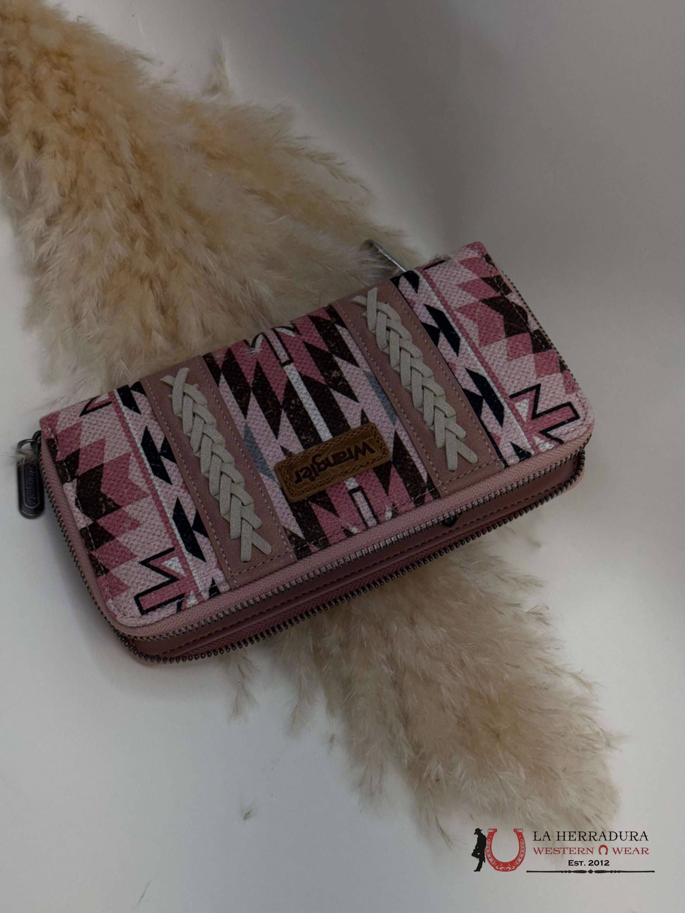 Wrangler Aztec Pink Wallet Ropa Mujeres