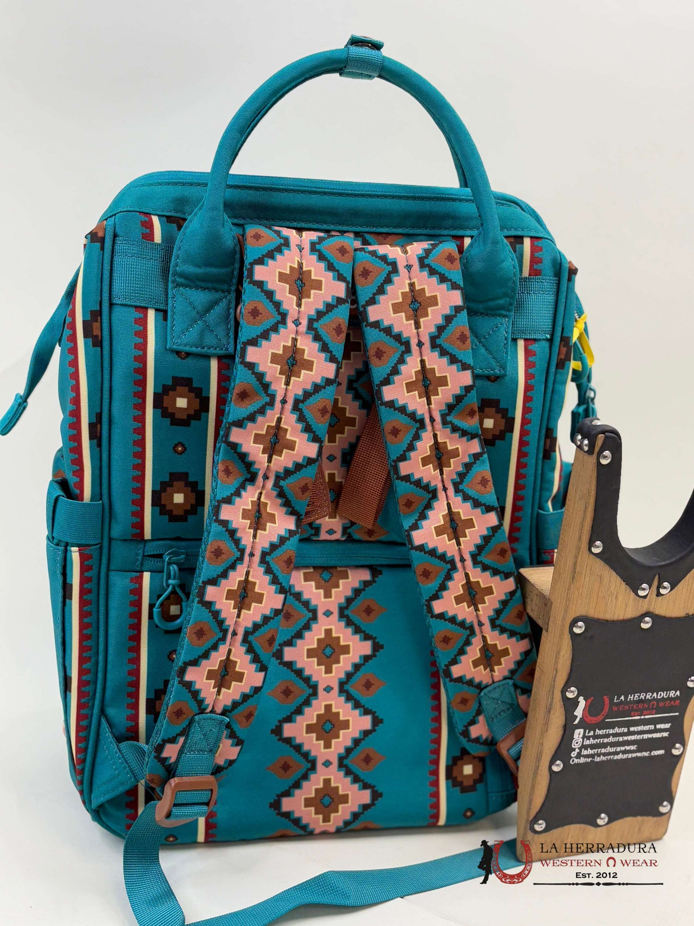Wrangler Aztec Tiel Green Bookbag Ropa Mujeres