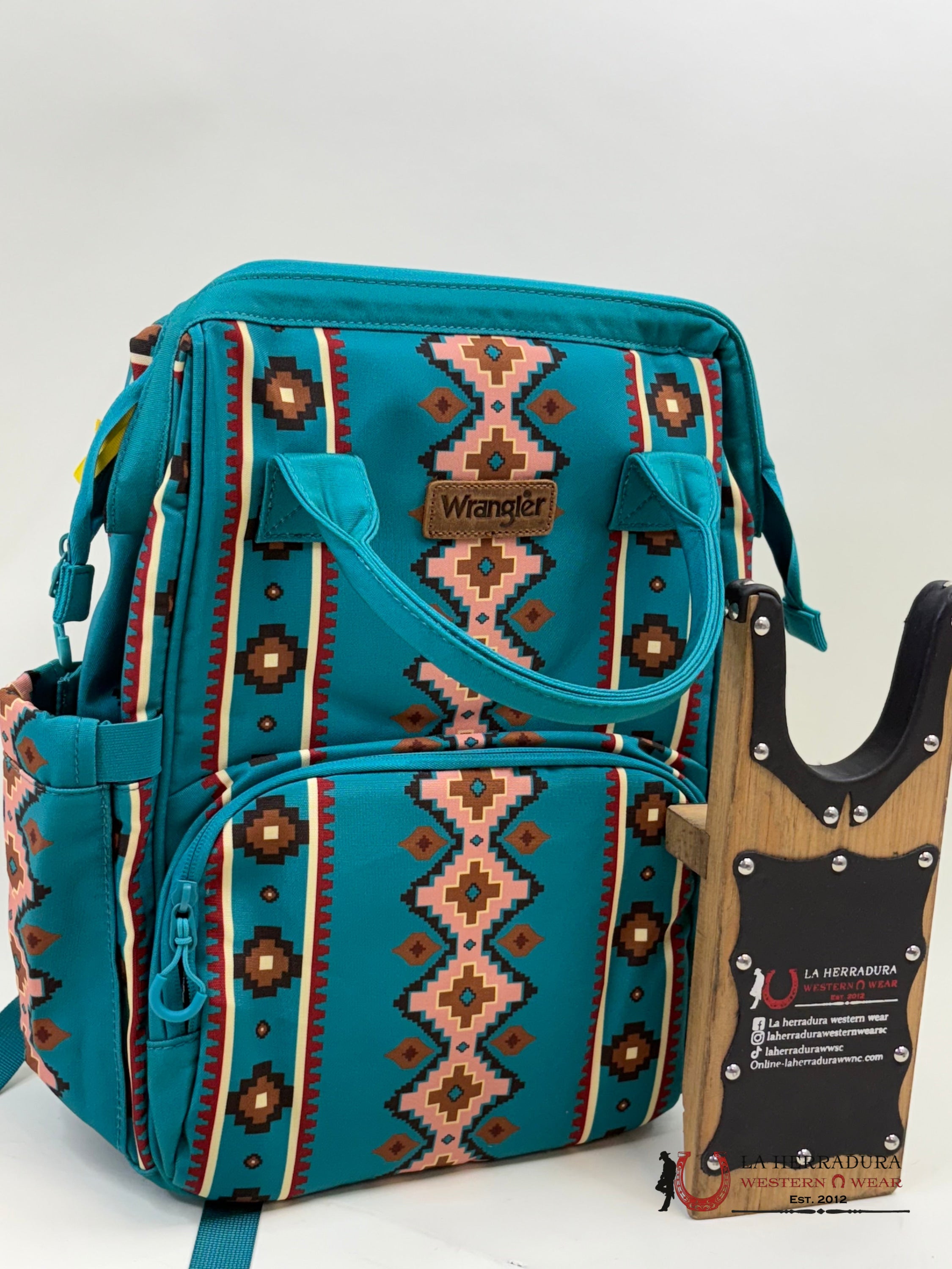 Wrangler Aztec Tiel Green Bookbag Ropa Mujeres
