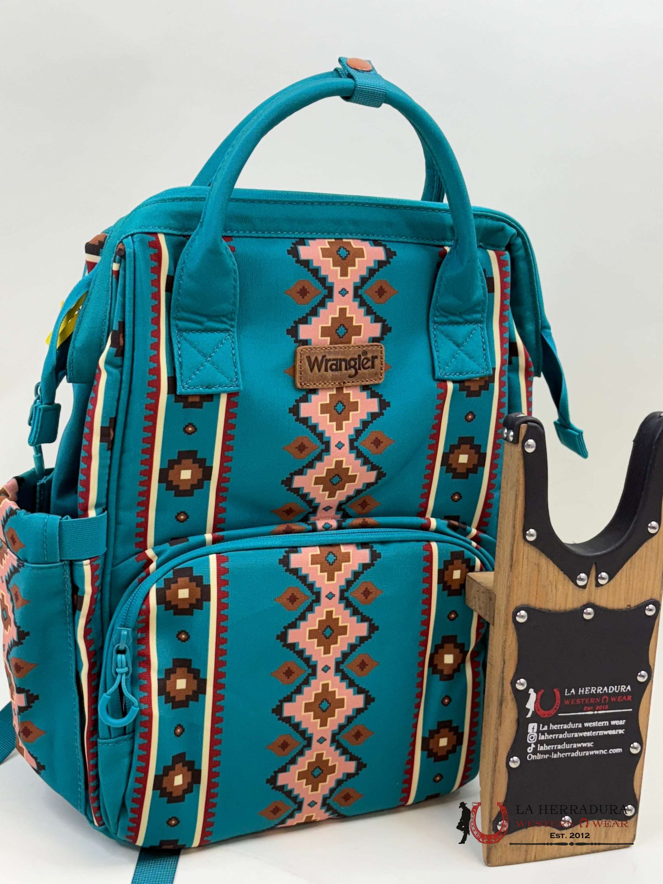 Wrangler Aztec Tiel Green Bookbag Ropa Mujeres