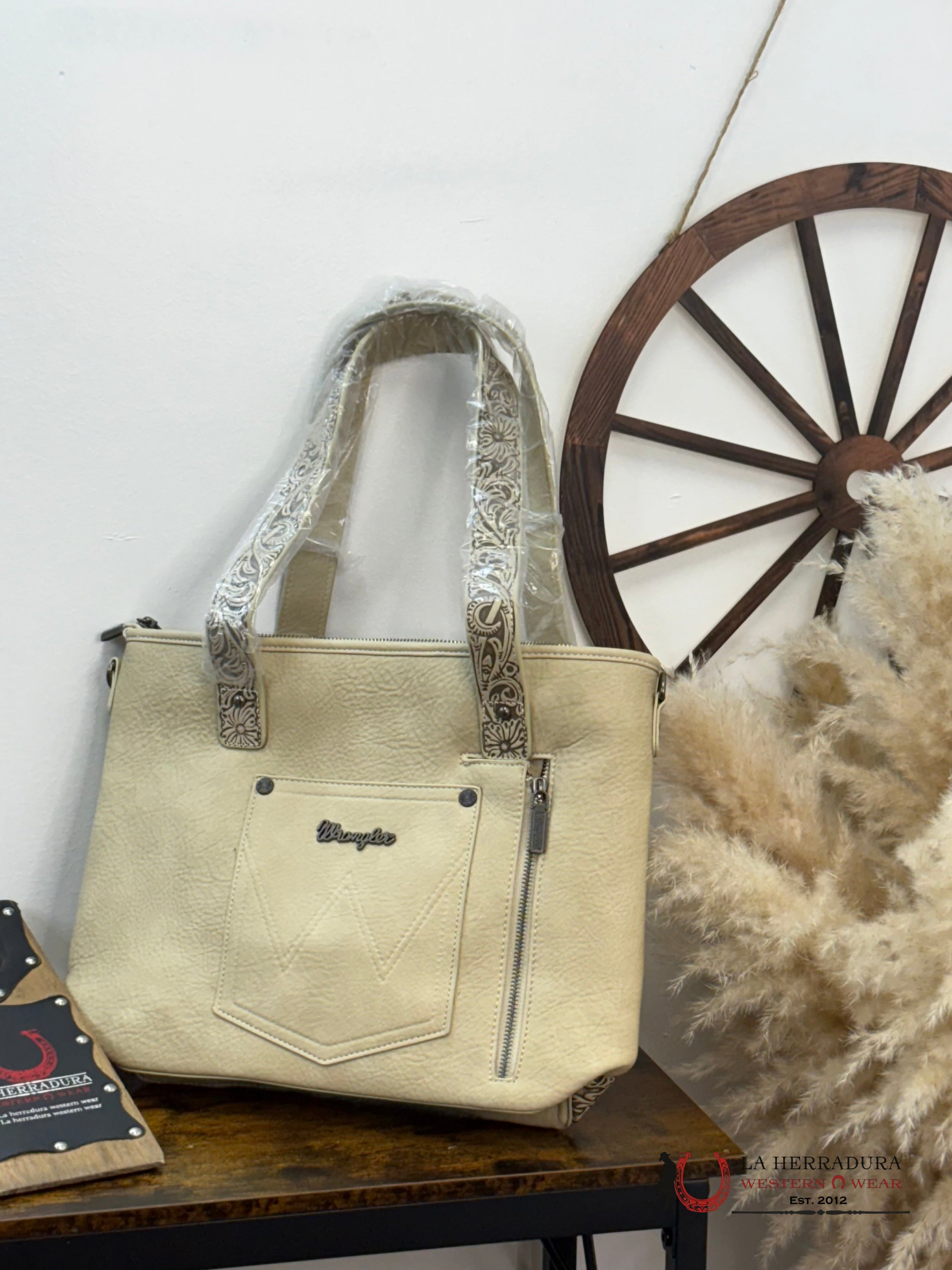 Wrangler Bag Cow Print Ropa Mujeres