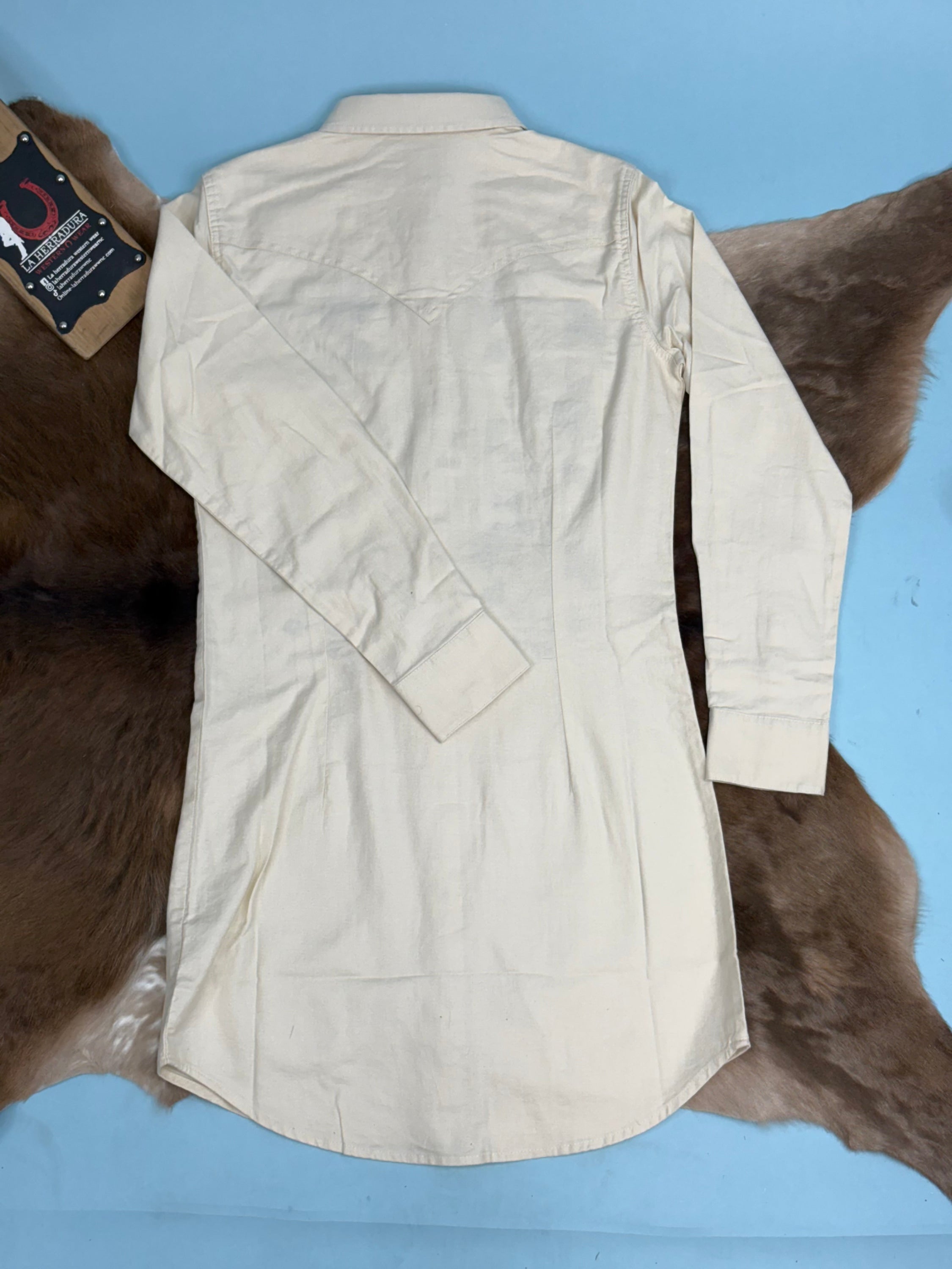 Wrangler Beige With Printed Flowers Ropa Mujeres