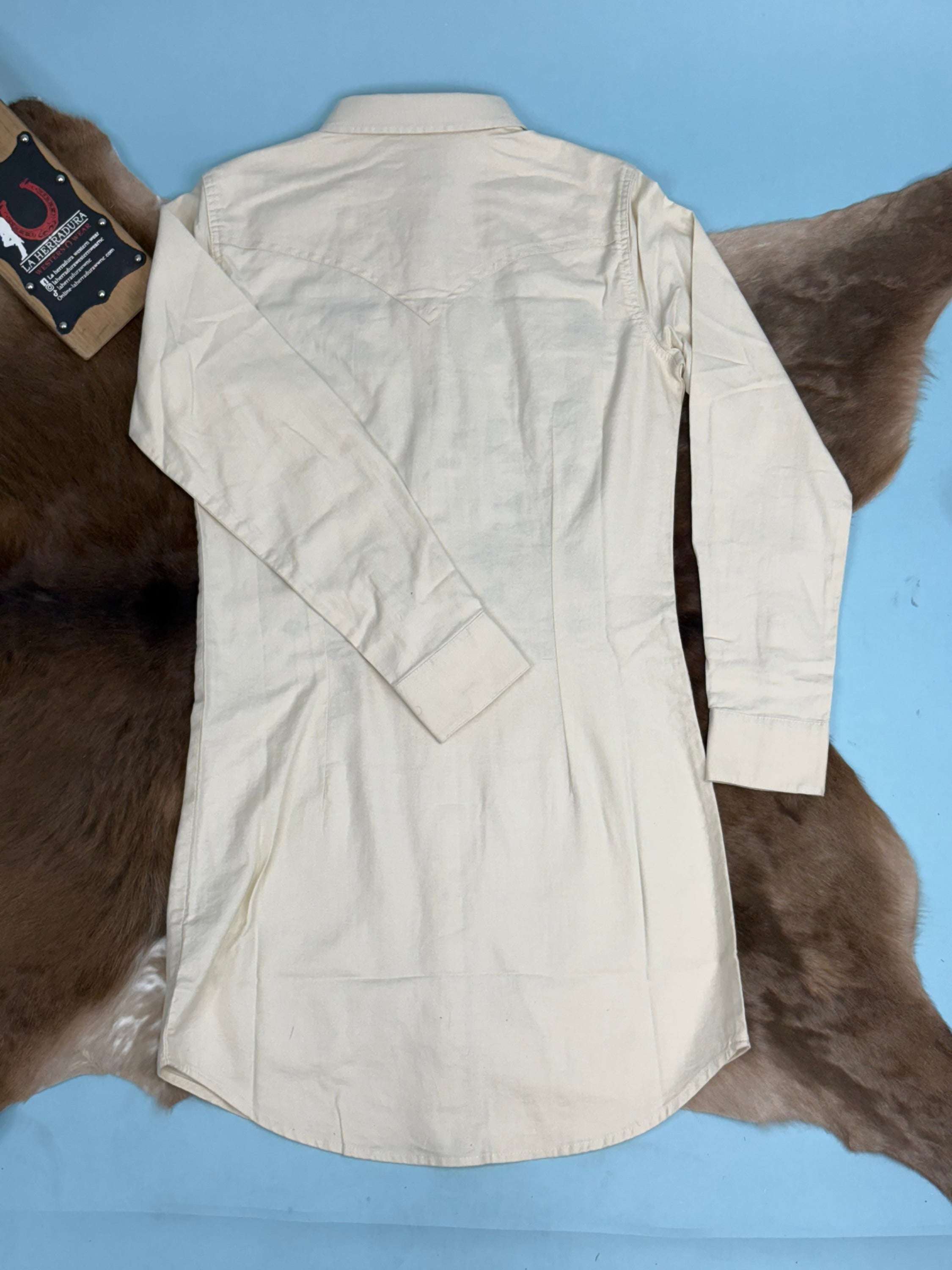 Wrangler Beige With Printed Flowers Ropa Mujeres