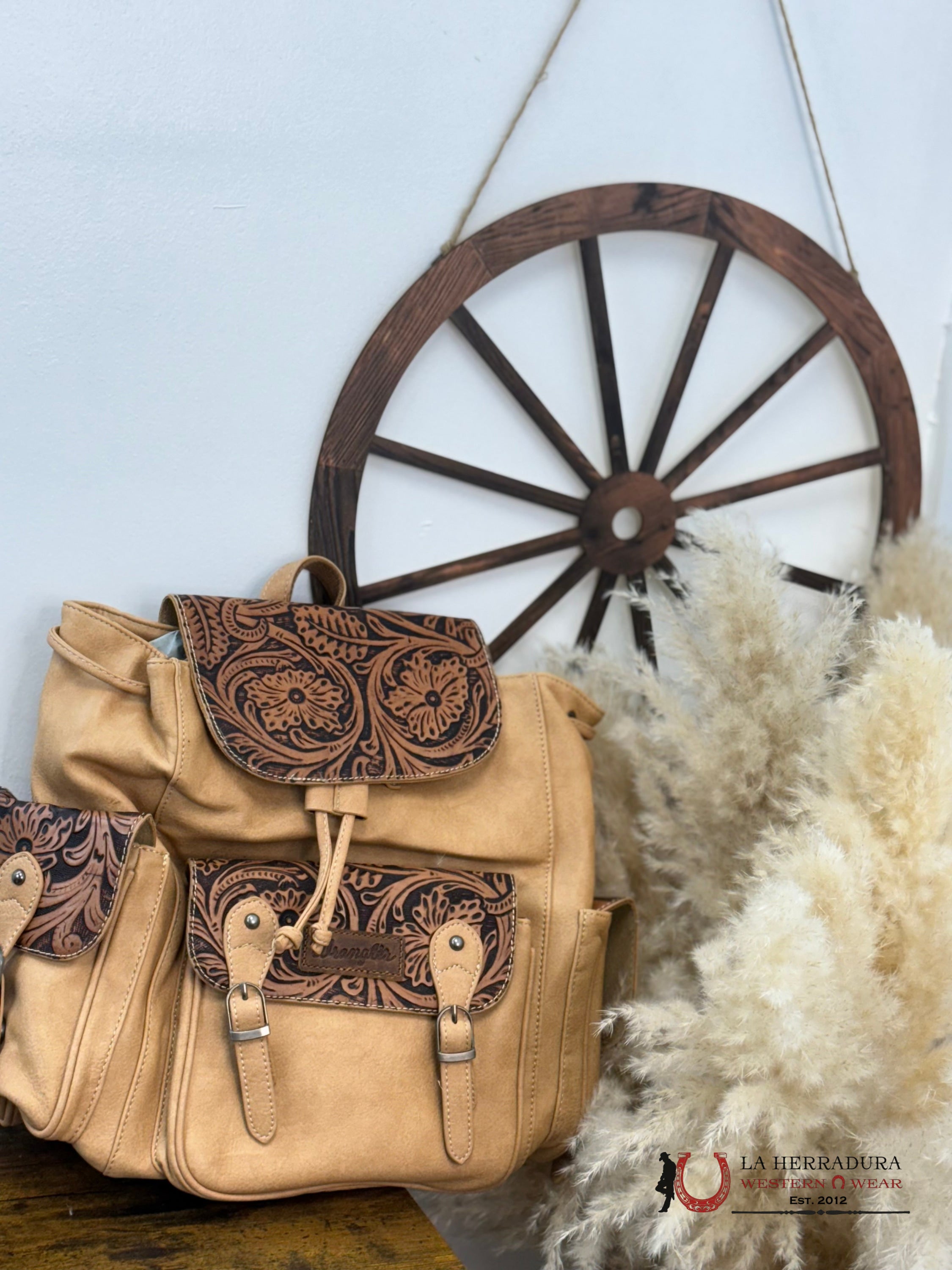 Wrangler Bookbag Light Brown Ropa Mujeres