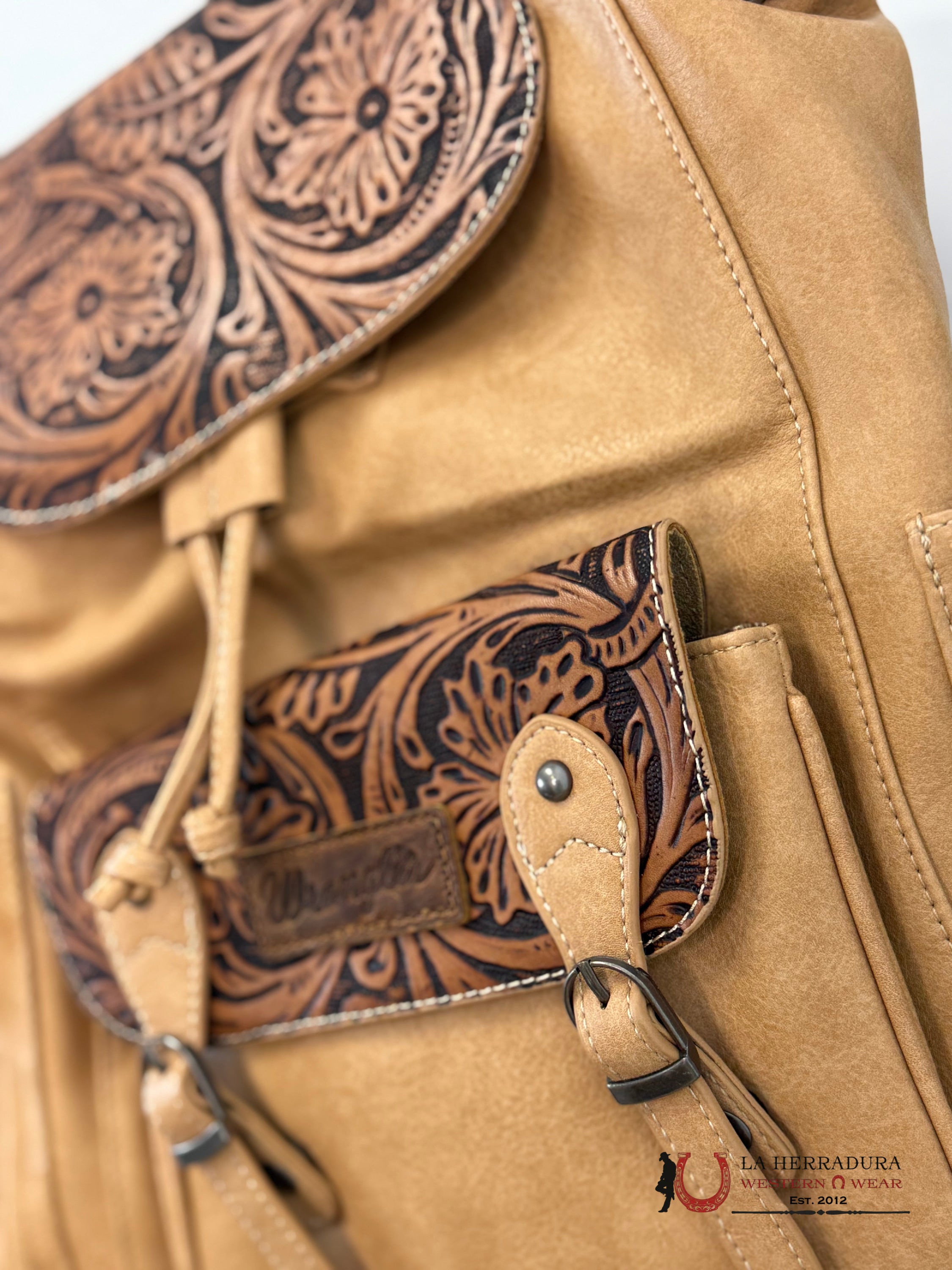 Wrangler Bookbag Light Brown Ropa Mujeres