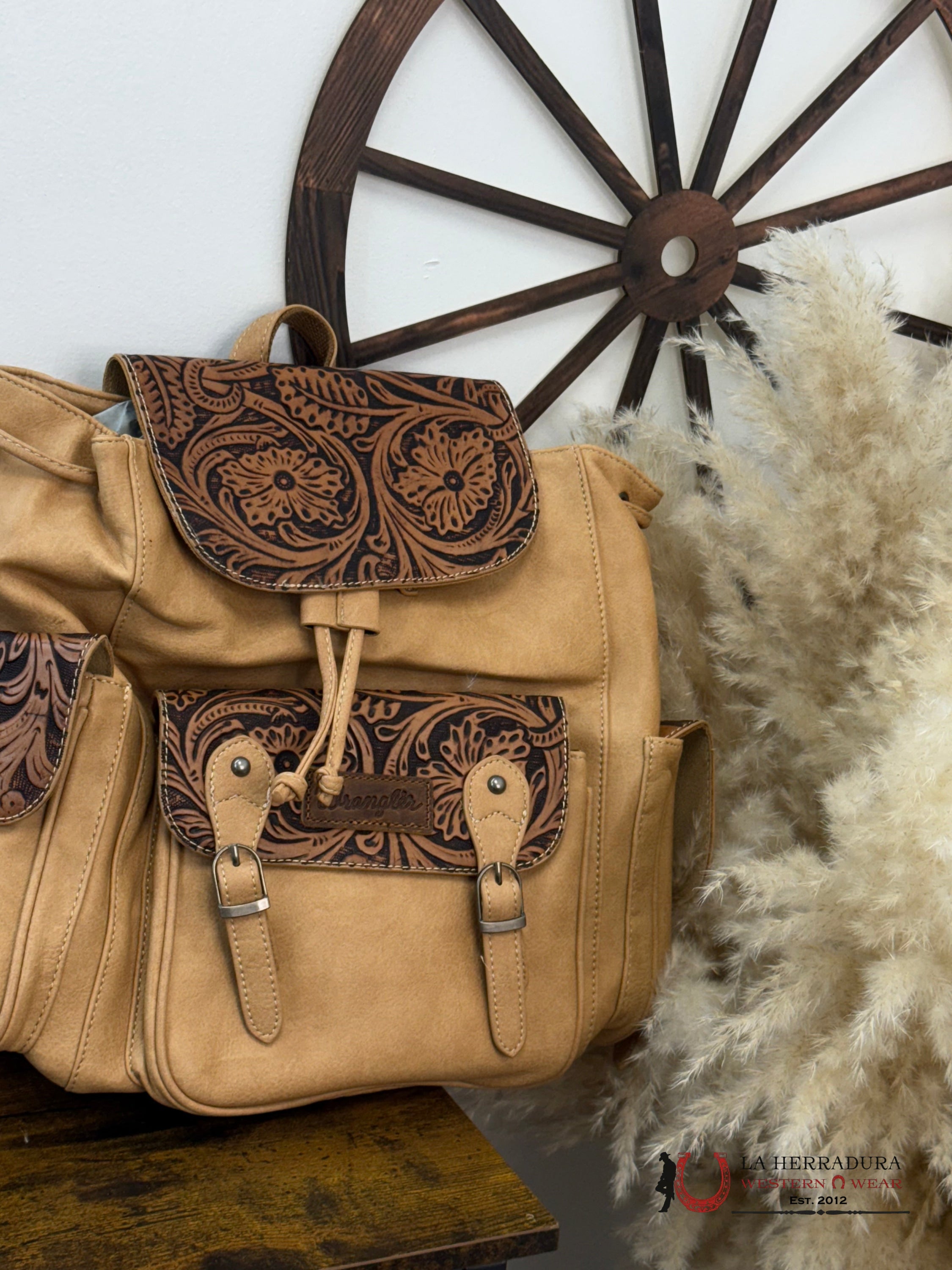 Wrangler Bookbag Light Brown Ropa Mujeres