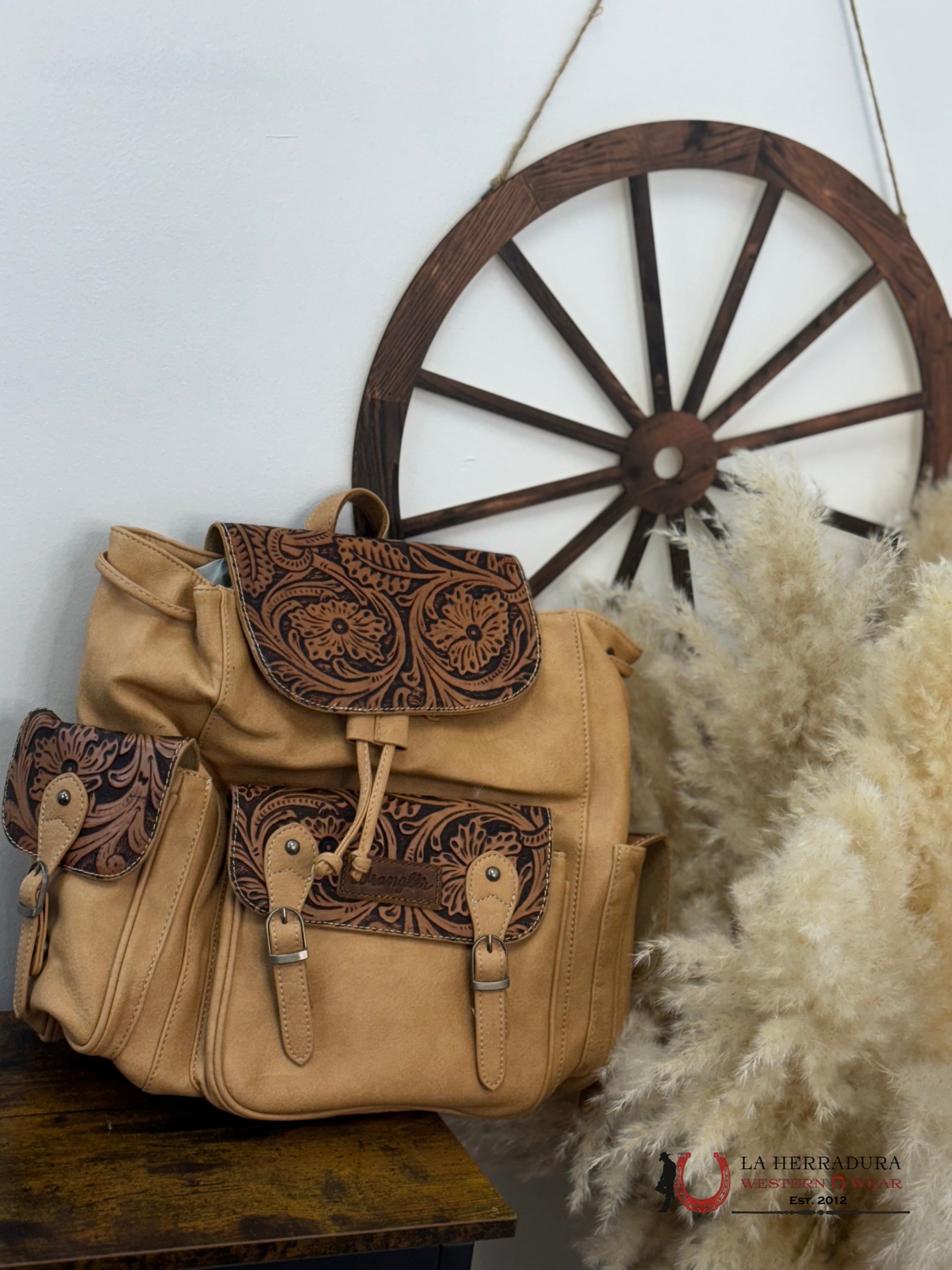 Wrangler Bookbag Light Brown Ropa Mujeres