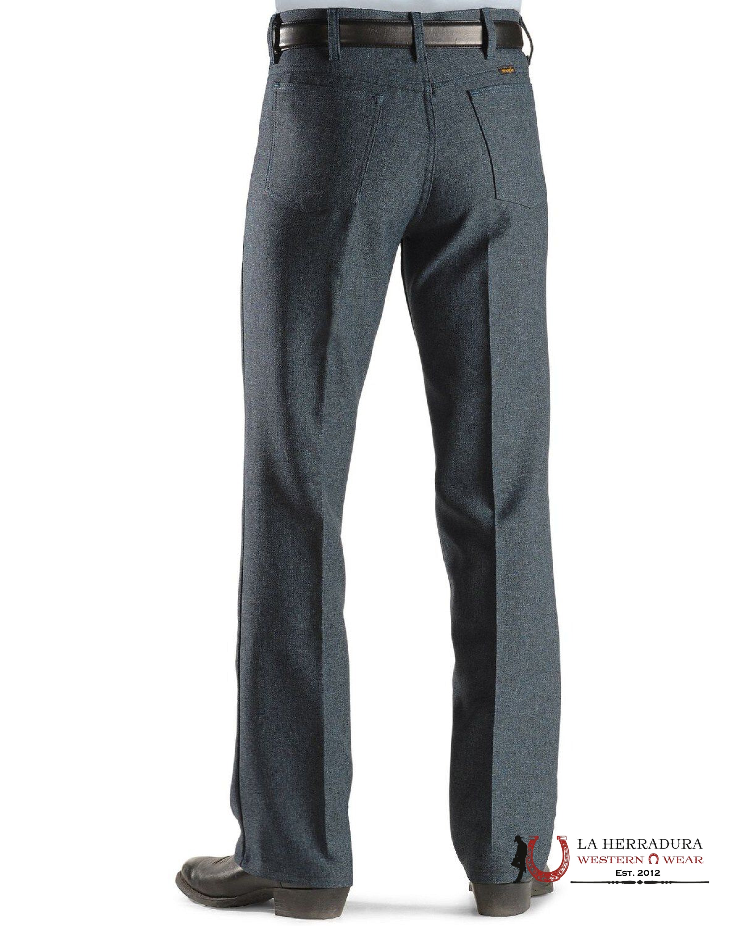 WRANGLER BOOT JEANS RANCHER AQUA REGULAR 82HU BLUE WRANGLER JEANS