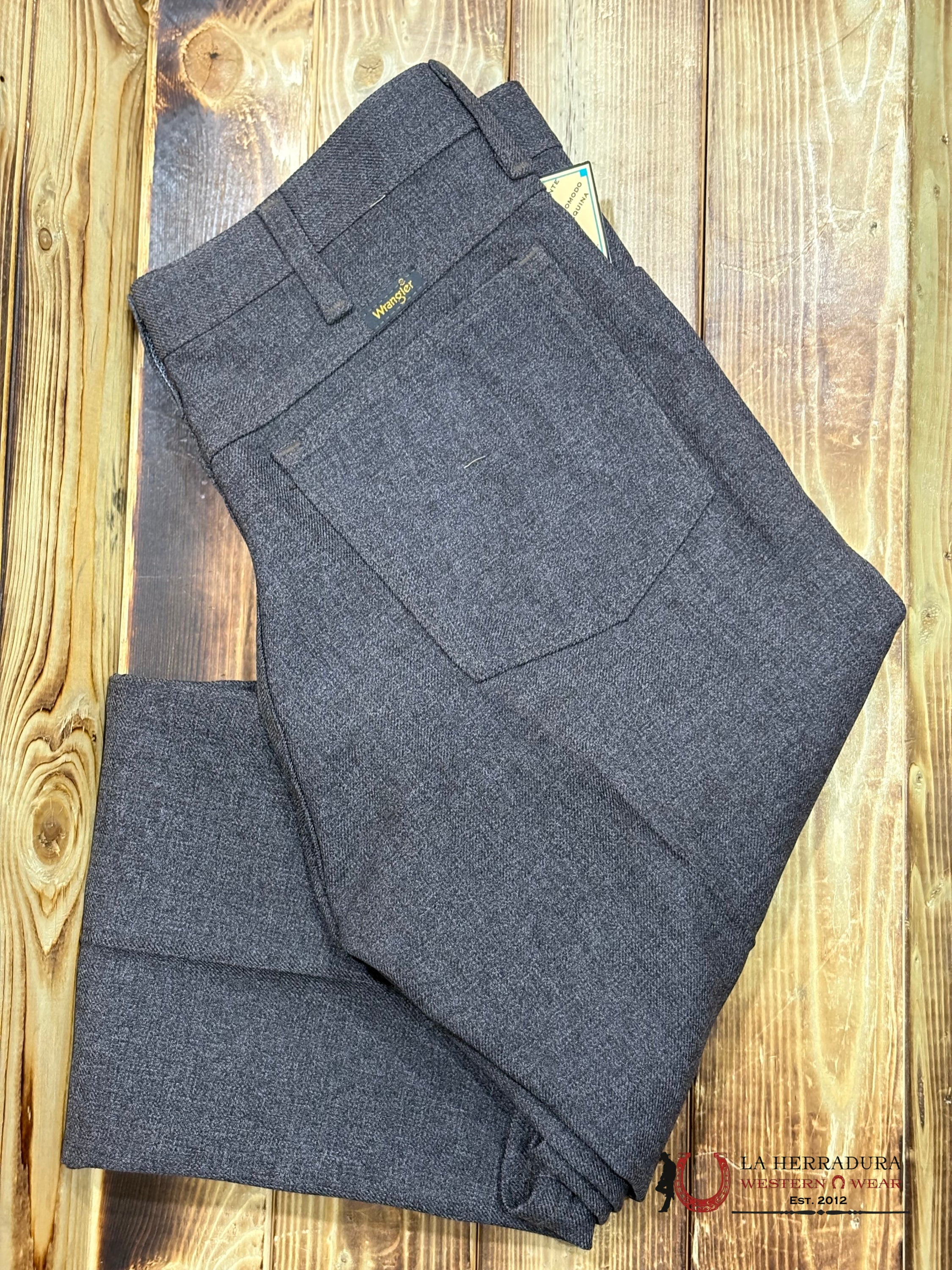 WRANGLER BOOT JEANS WRANCHER BROWN/BURGUNDY 82HO WRANGLER JEANS