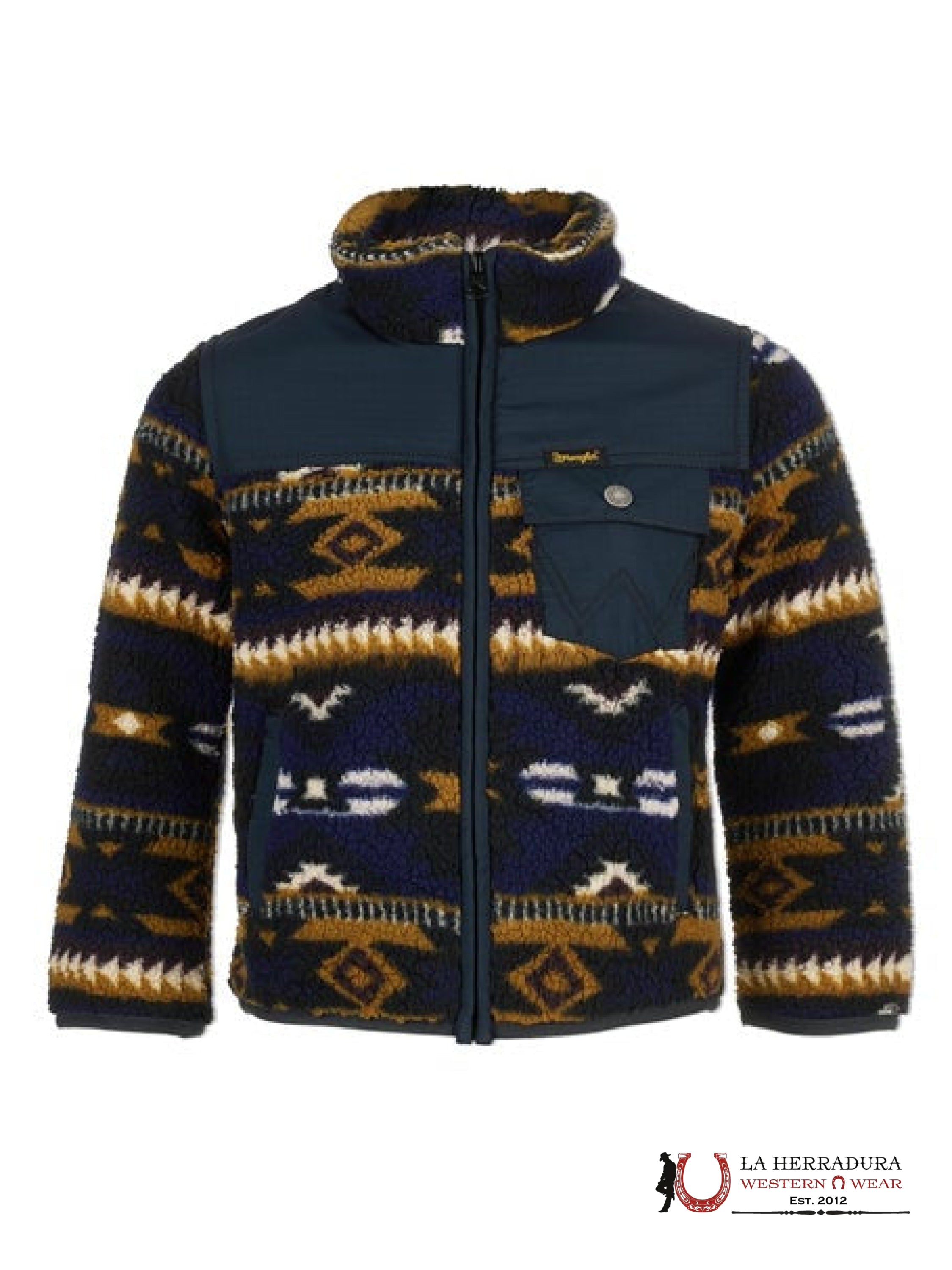 Wrangler Boys Desert Vibe Sherpa Jacket - 112353405 Niños