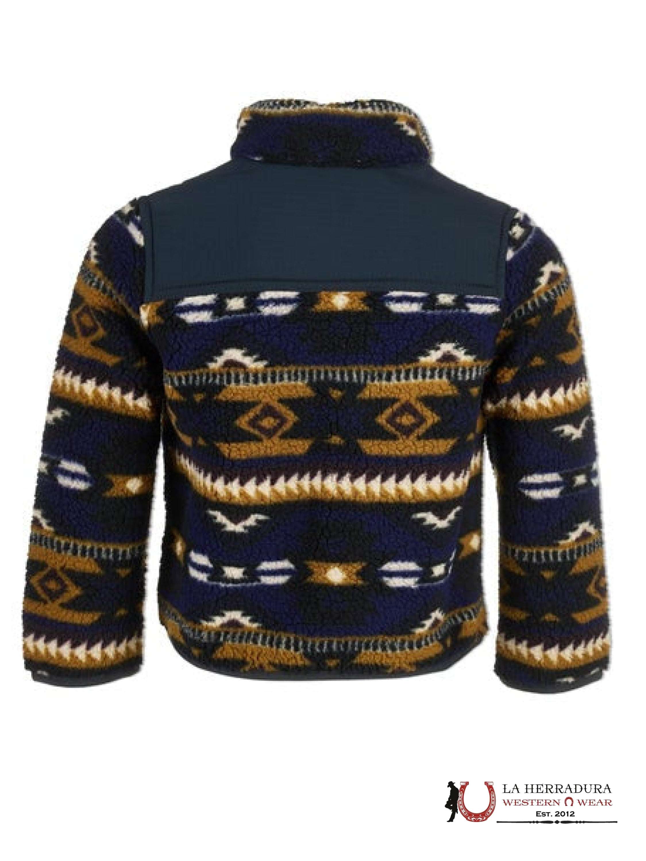 Wrangler Boys Desert Vibe Sherpa Jacket - 112353405 Niños