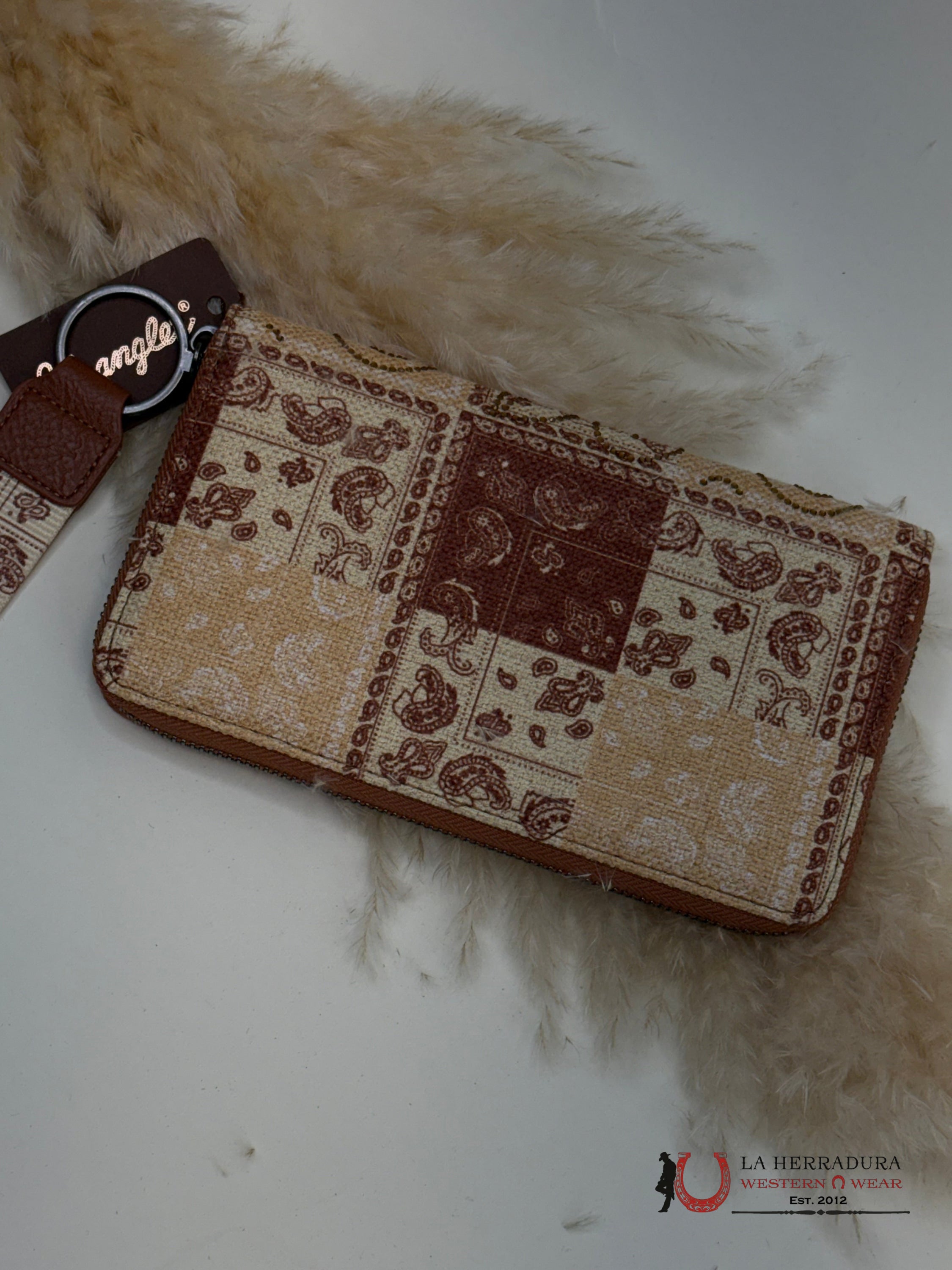 Wrangler Brown Wallet Ropa Mujeres