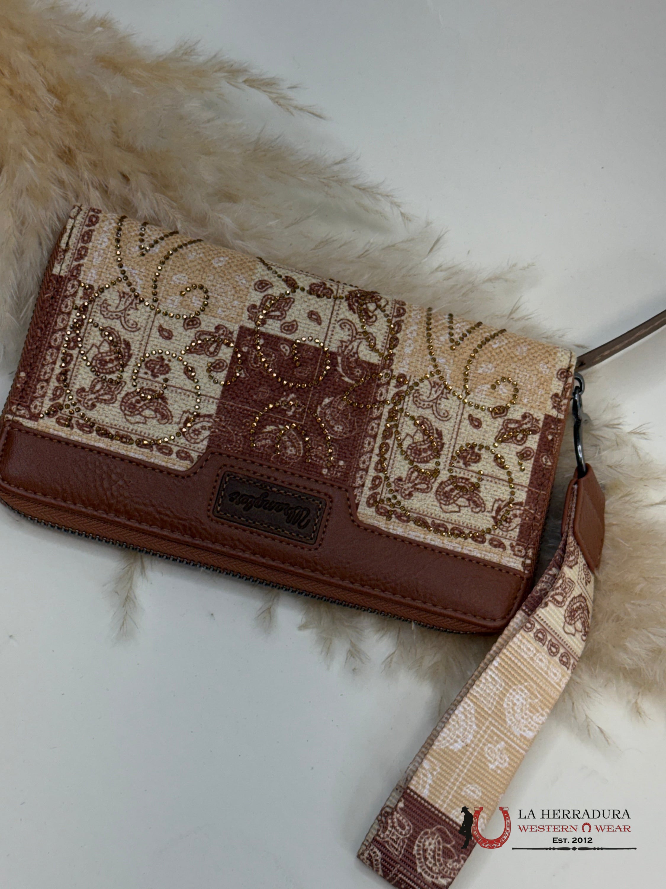 Wrangler Brown Wallet Ropa Mujeres