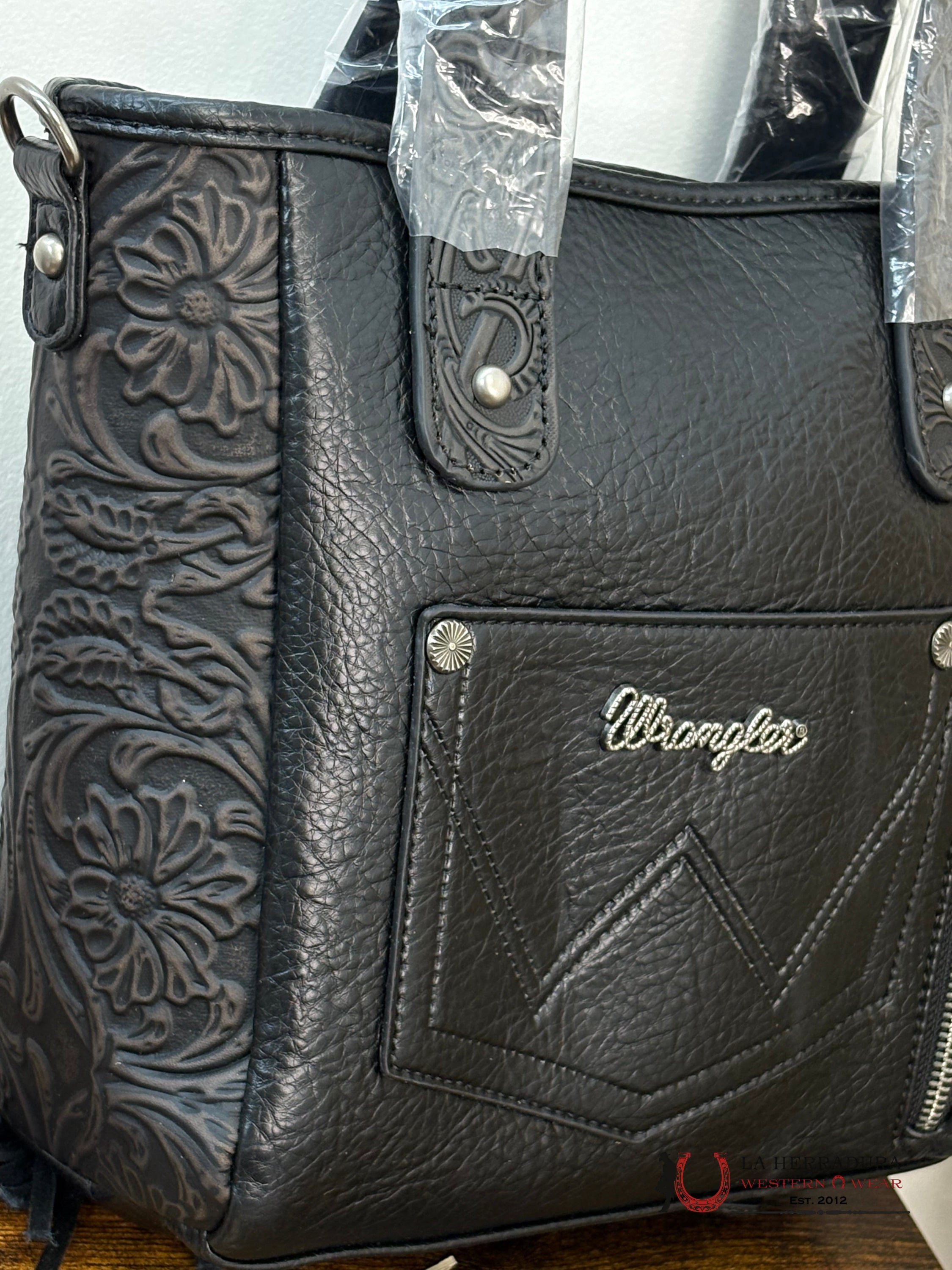 Wrangler Cow Print Black Ropa Mujeres