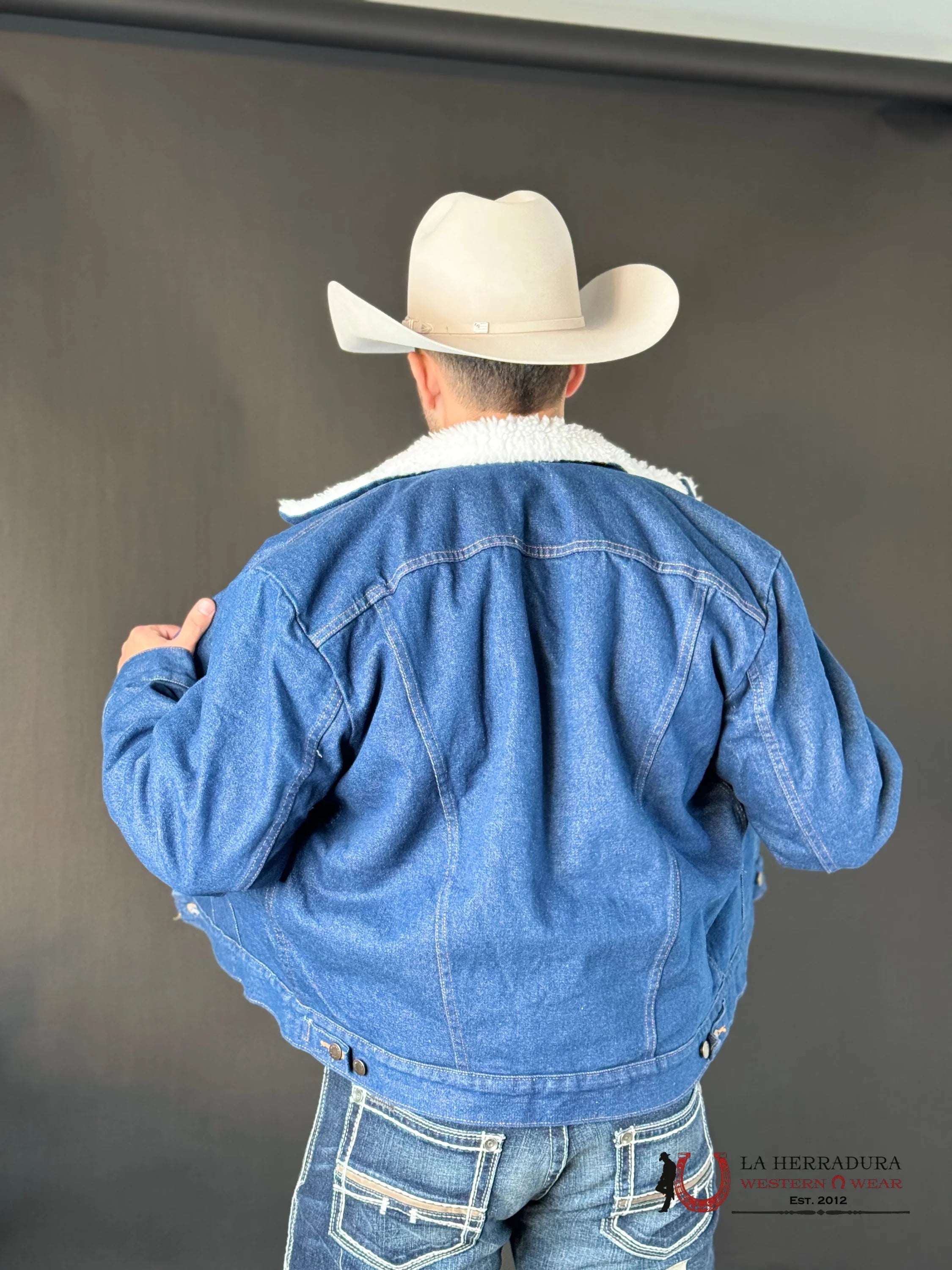 Wrangler Cowboy Cut Sherpa On Top Lined Denim Jacket Ropa Hombres
