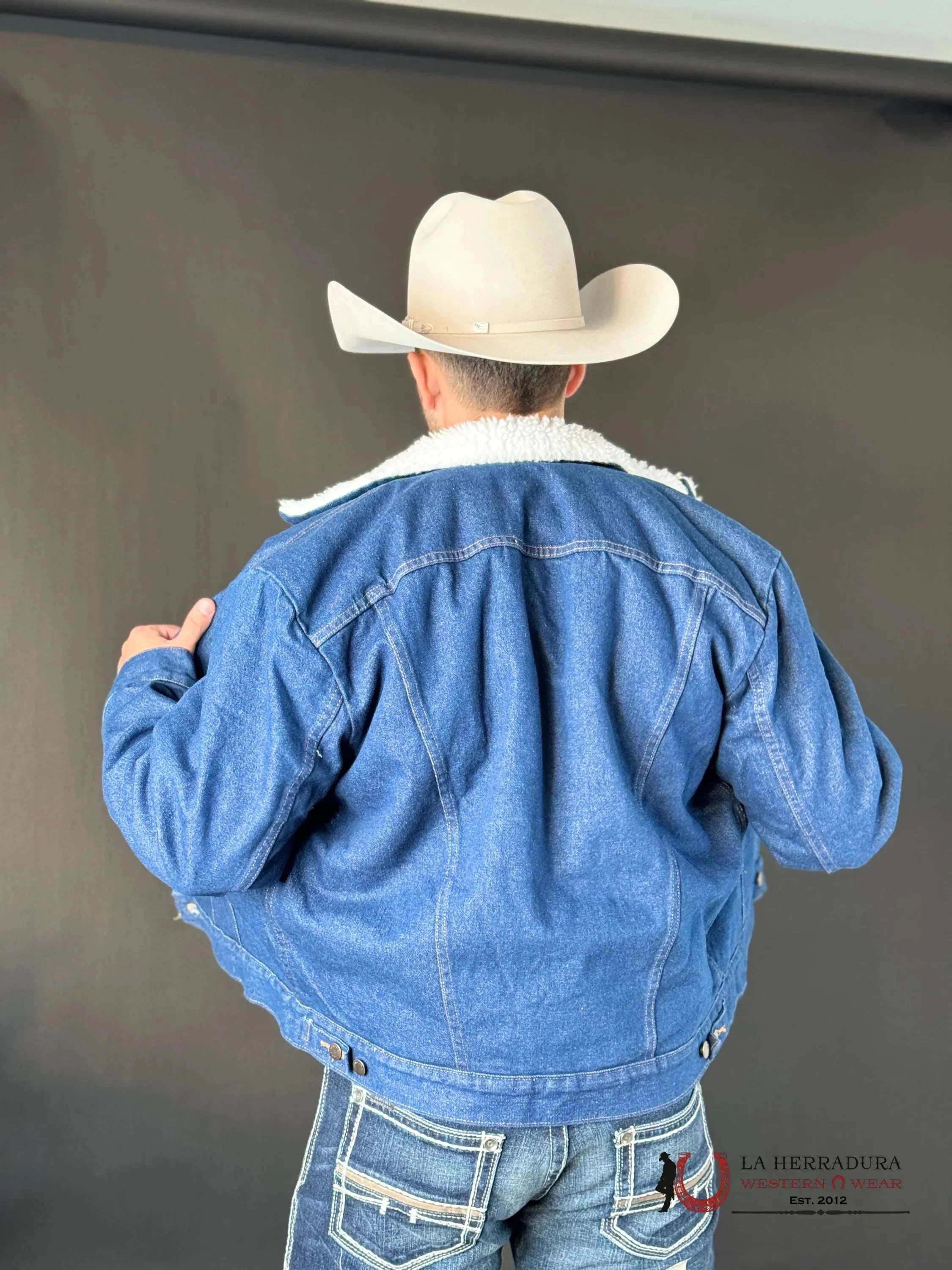 Wrangler Cowboy Cut Sherpa On Top Lined Denim Jacket Ropa Hombres