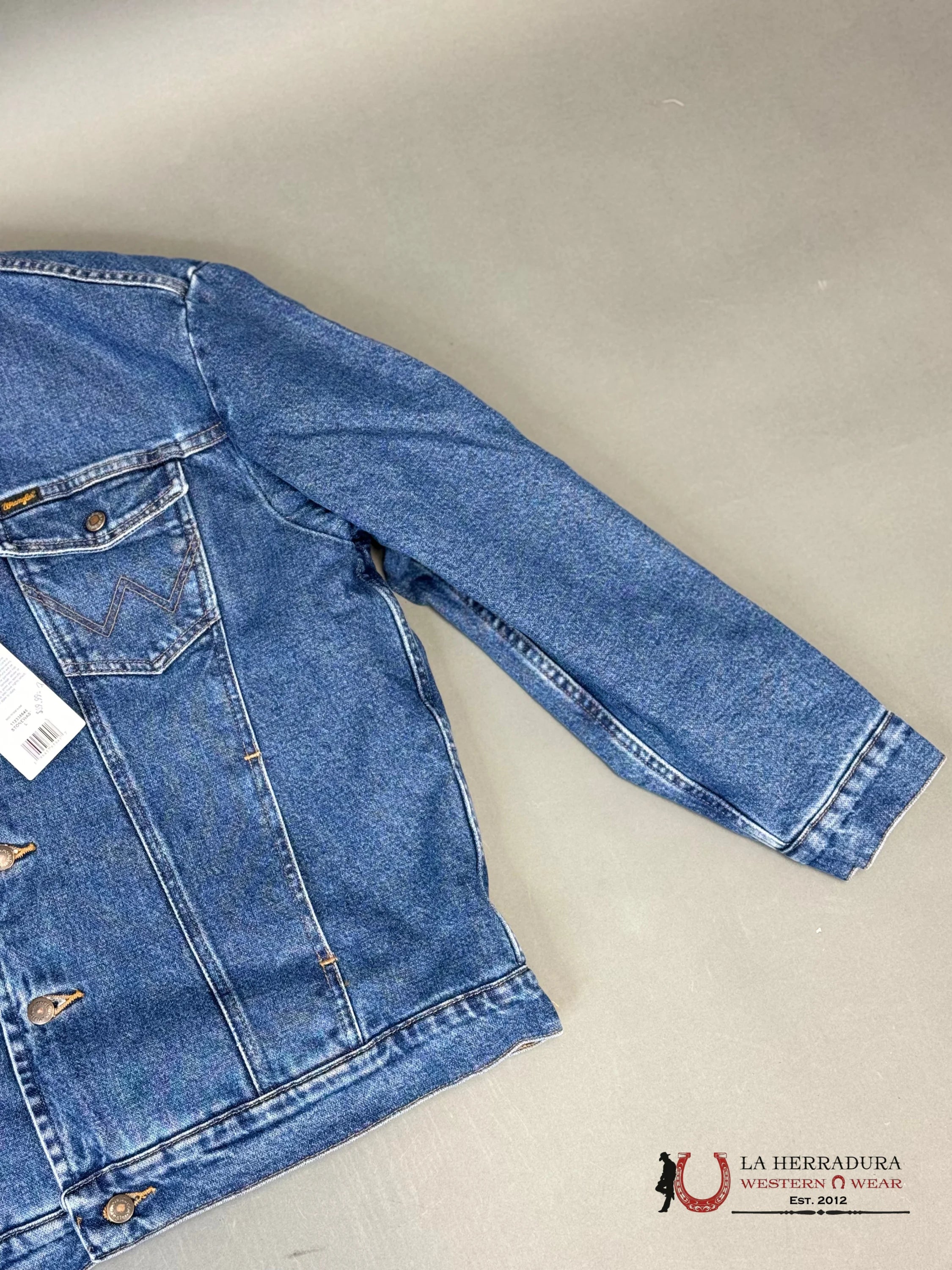 Wrangler Cowboy Cut Sherpa On Top Lined Denim Jacket Ropa Hombres