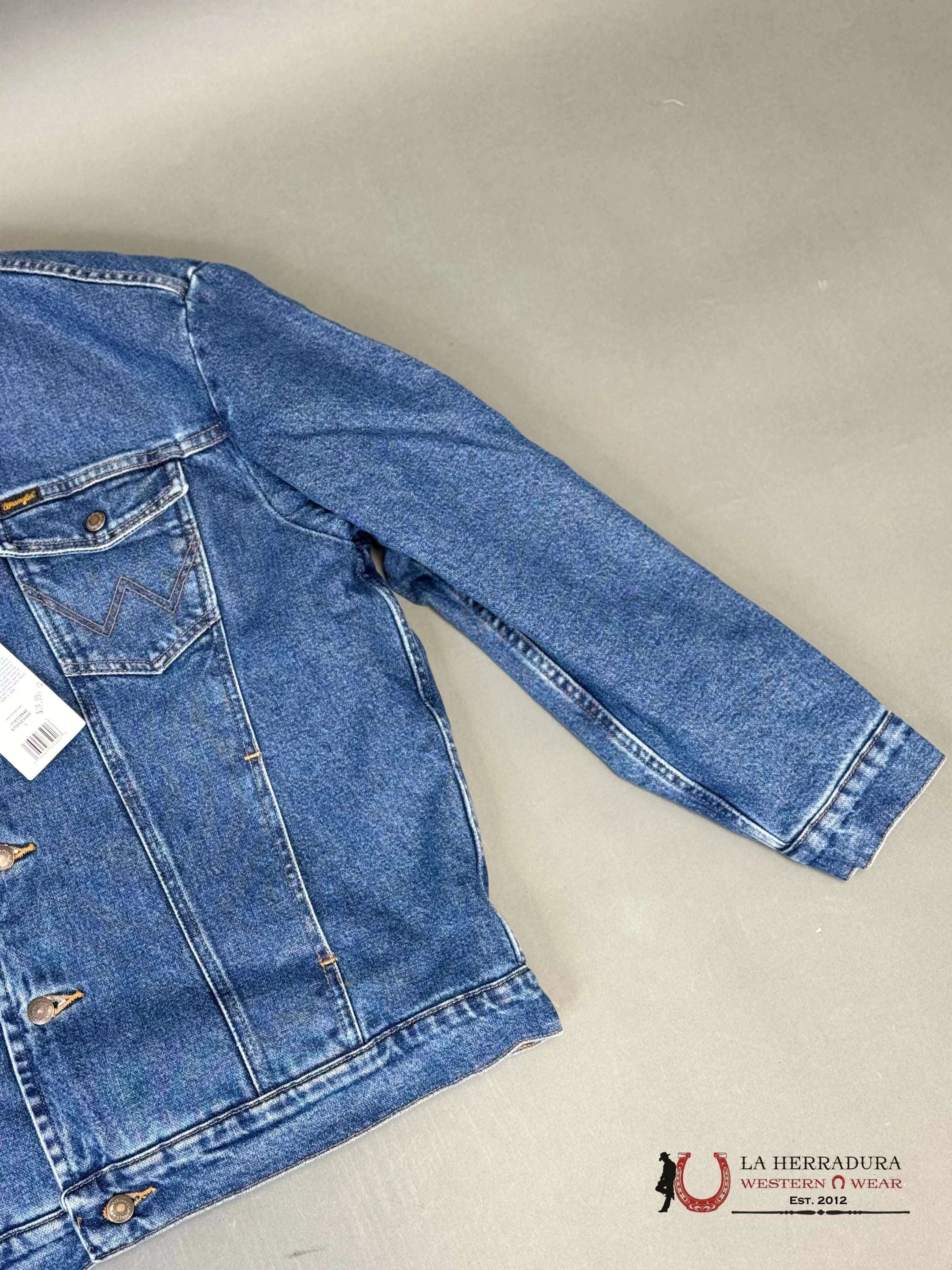 Wrangler Cowboy Cut Sherpa On Top Lined Denim Jacket Ropa Hombres