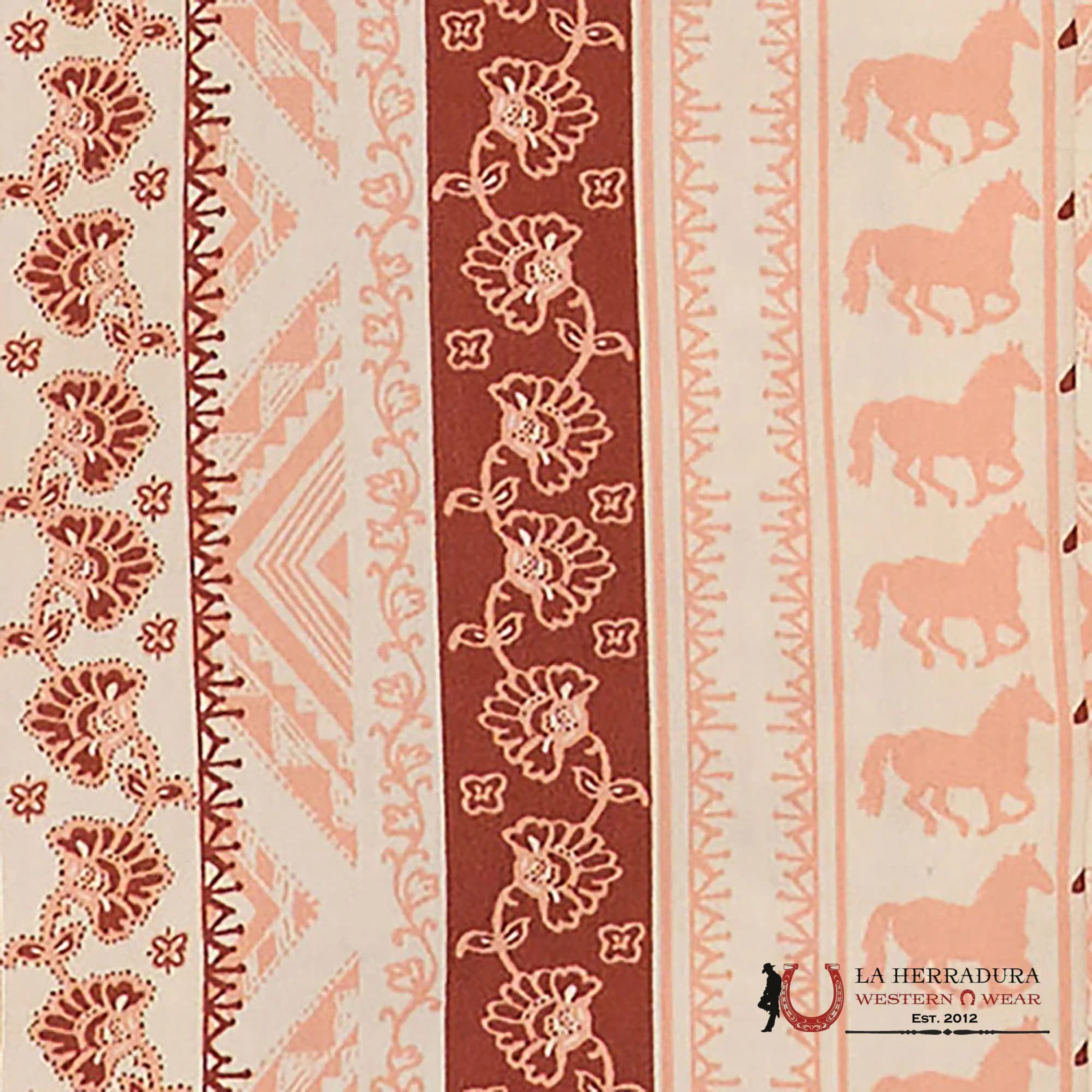 Wrangler Girls Floral Western Short Sleeve White 112359396 NIÑAS