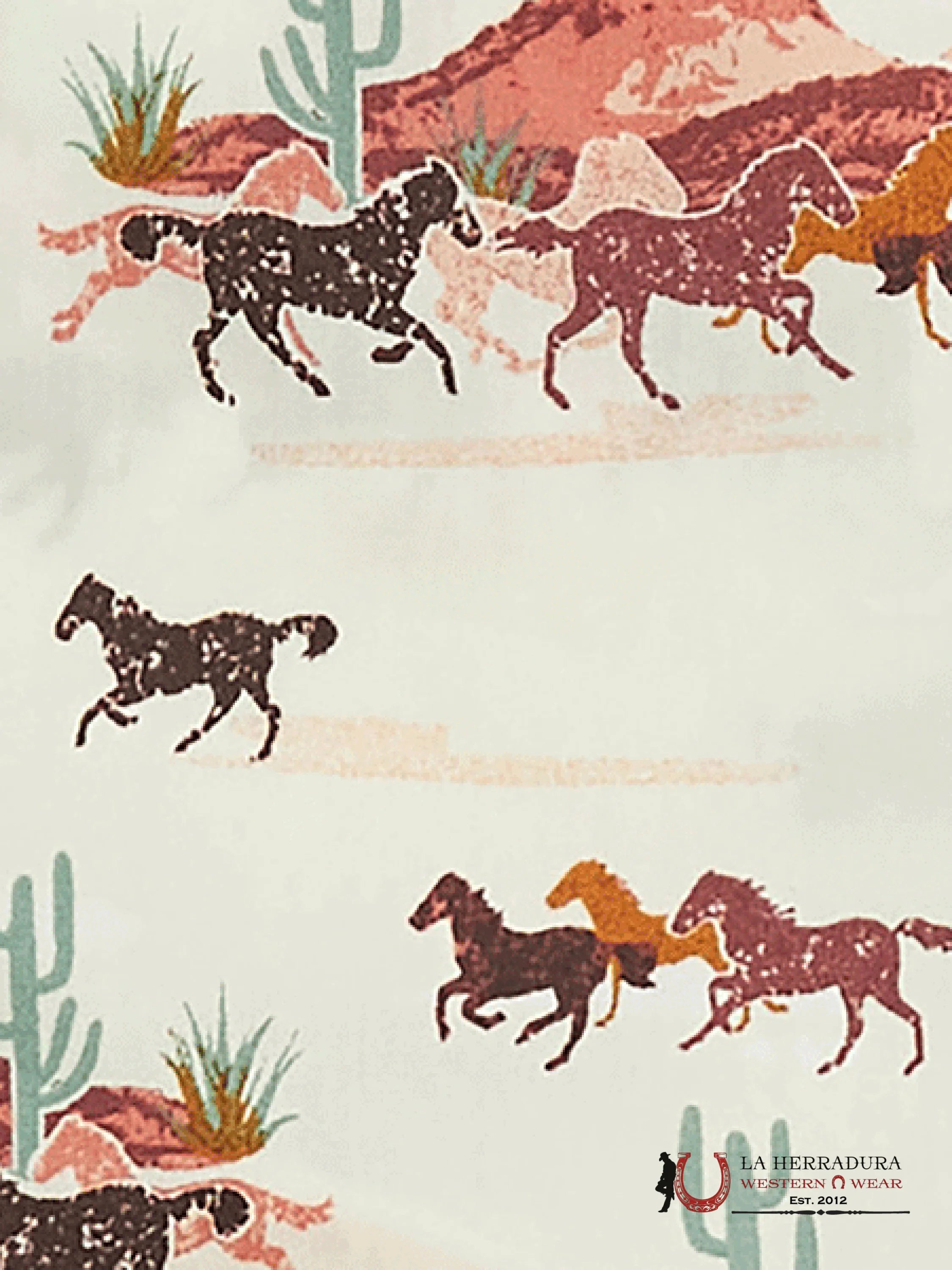 WRANGLER GIRLS WESTERN SNAP TOP 112353033 NIÑAS