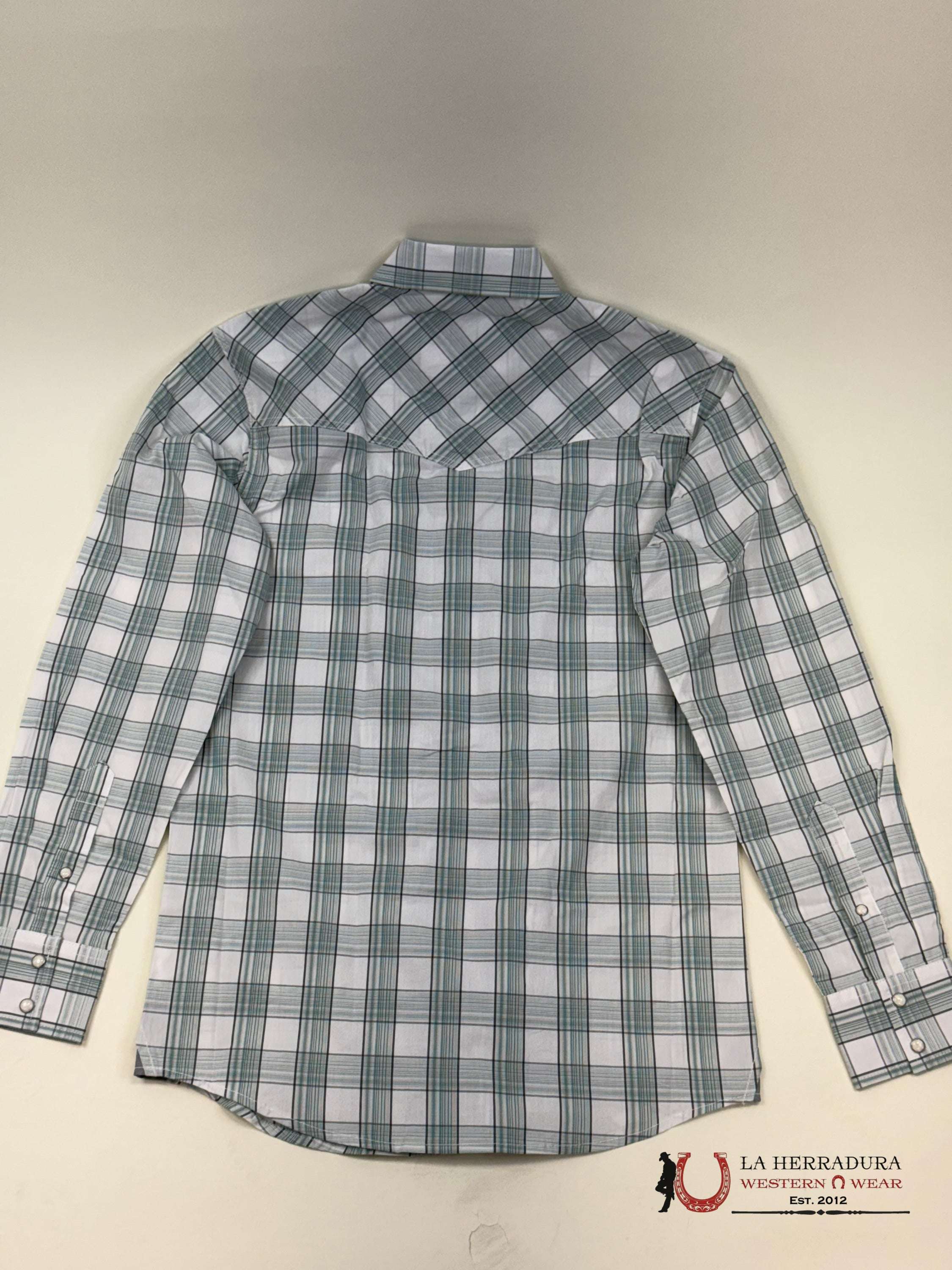 Wrangler Green With Grey Ropa Hombres