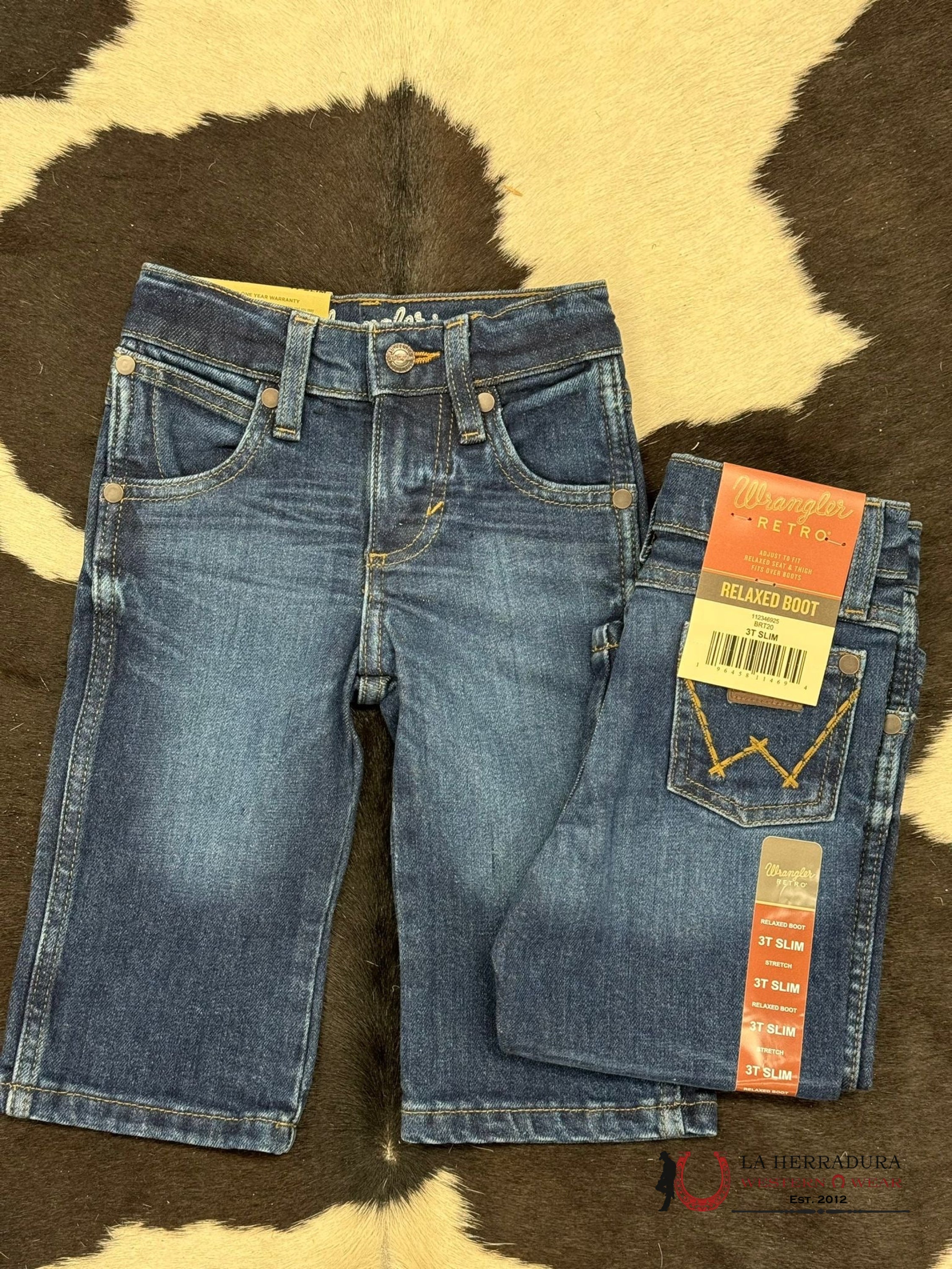 Wrangler Kids Relaxed Boot Retro 112346925 Brt20 Niños