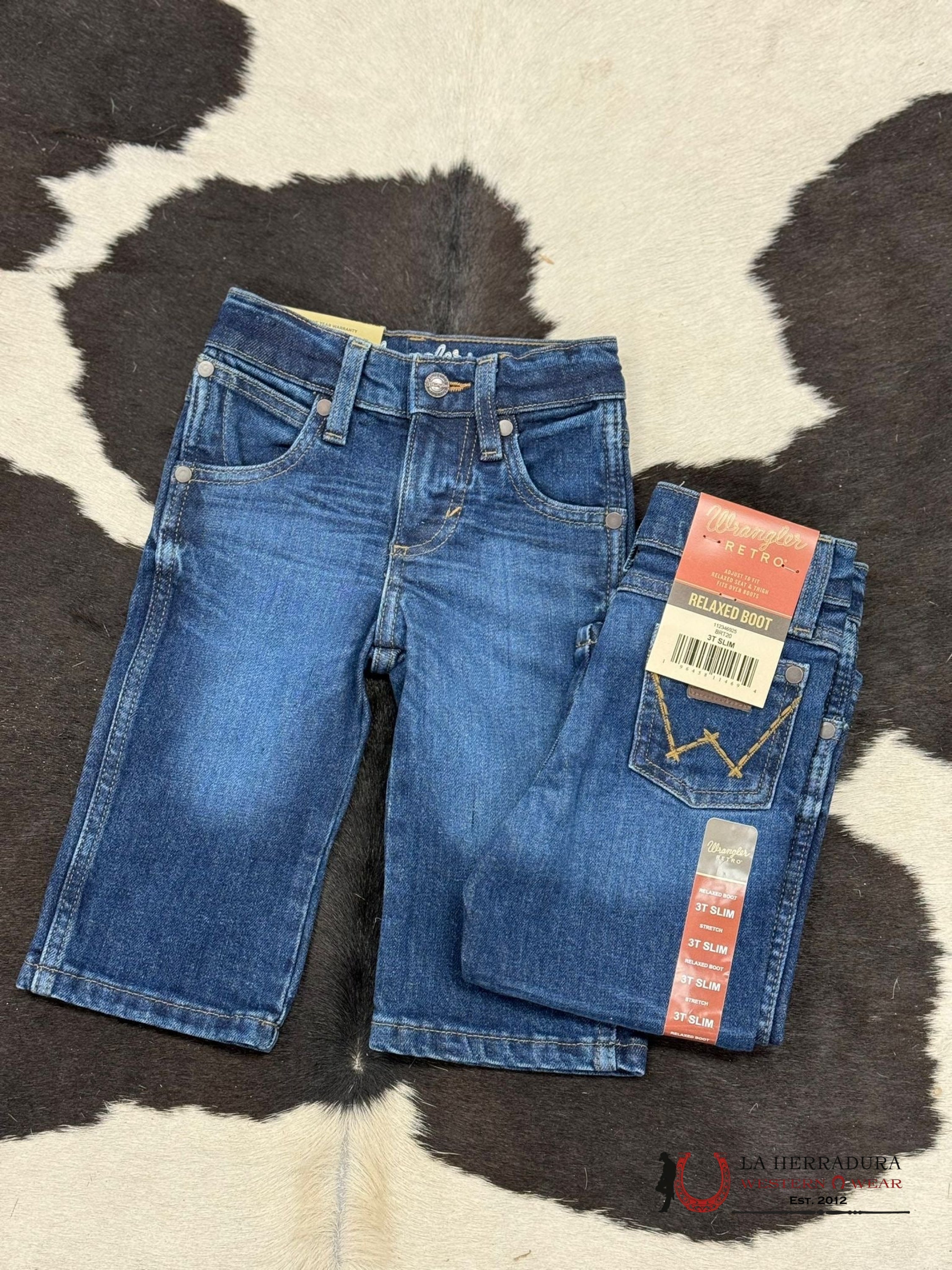 Wrangler Kids Relaxed Boot Retro 112346925 Brt20 Niños