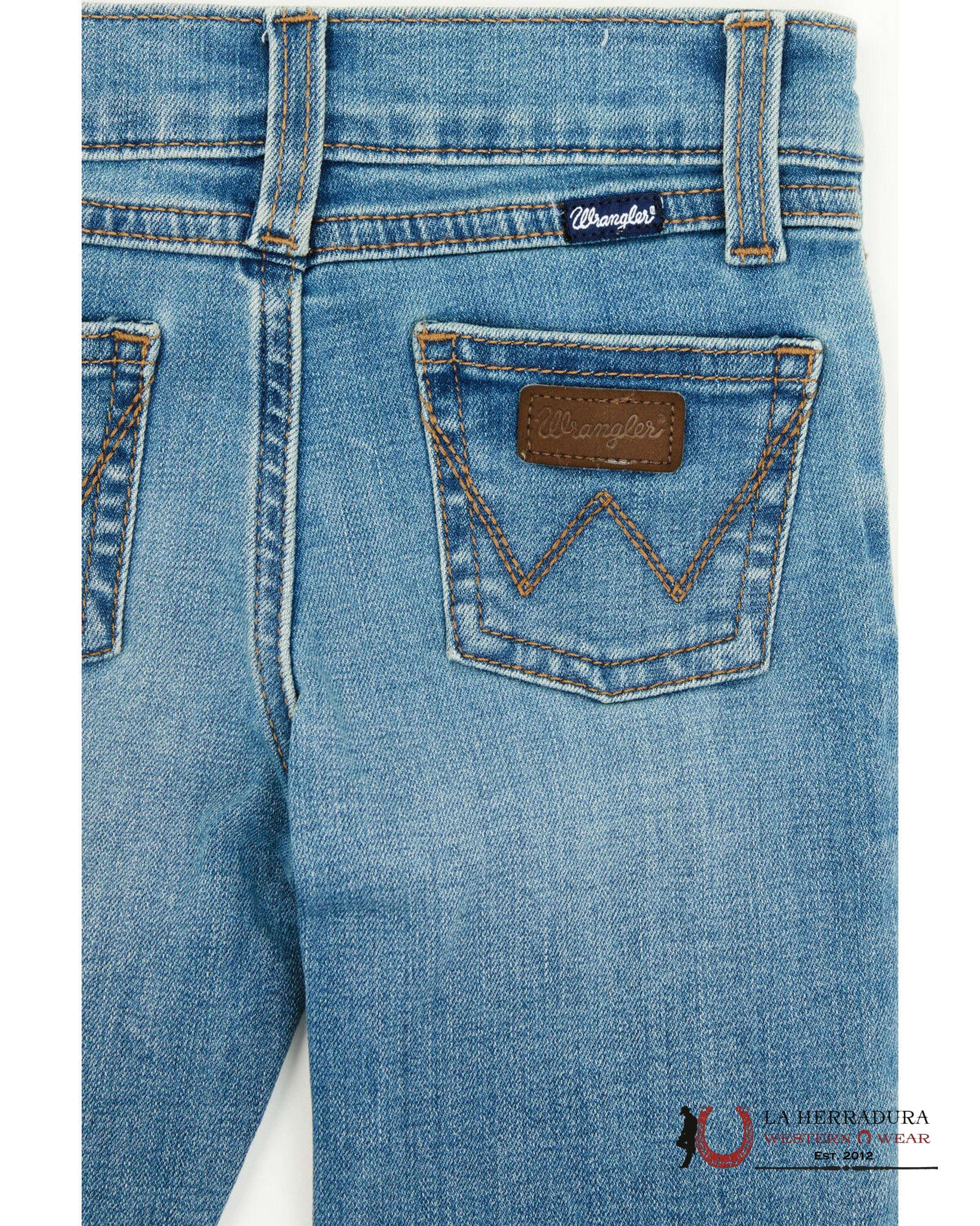 WRANGLER LIGHT WASH BOOT UNISEX PQJ 112360549 NIÑOS