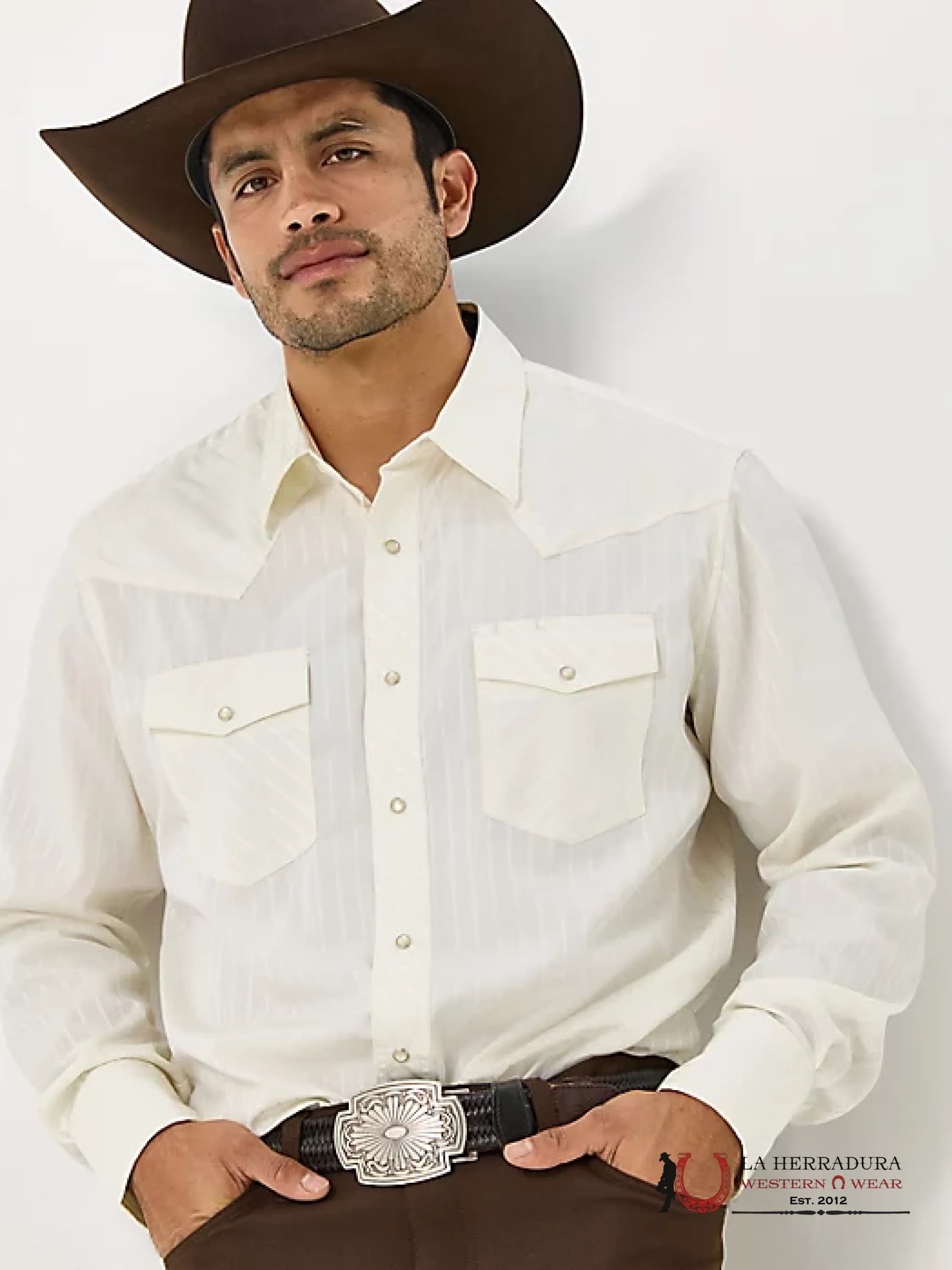 WRANGLER LIGHT YELLOW CLASSIC FIT SHIRT 75226TN ROPA HOMBRES