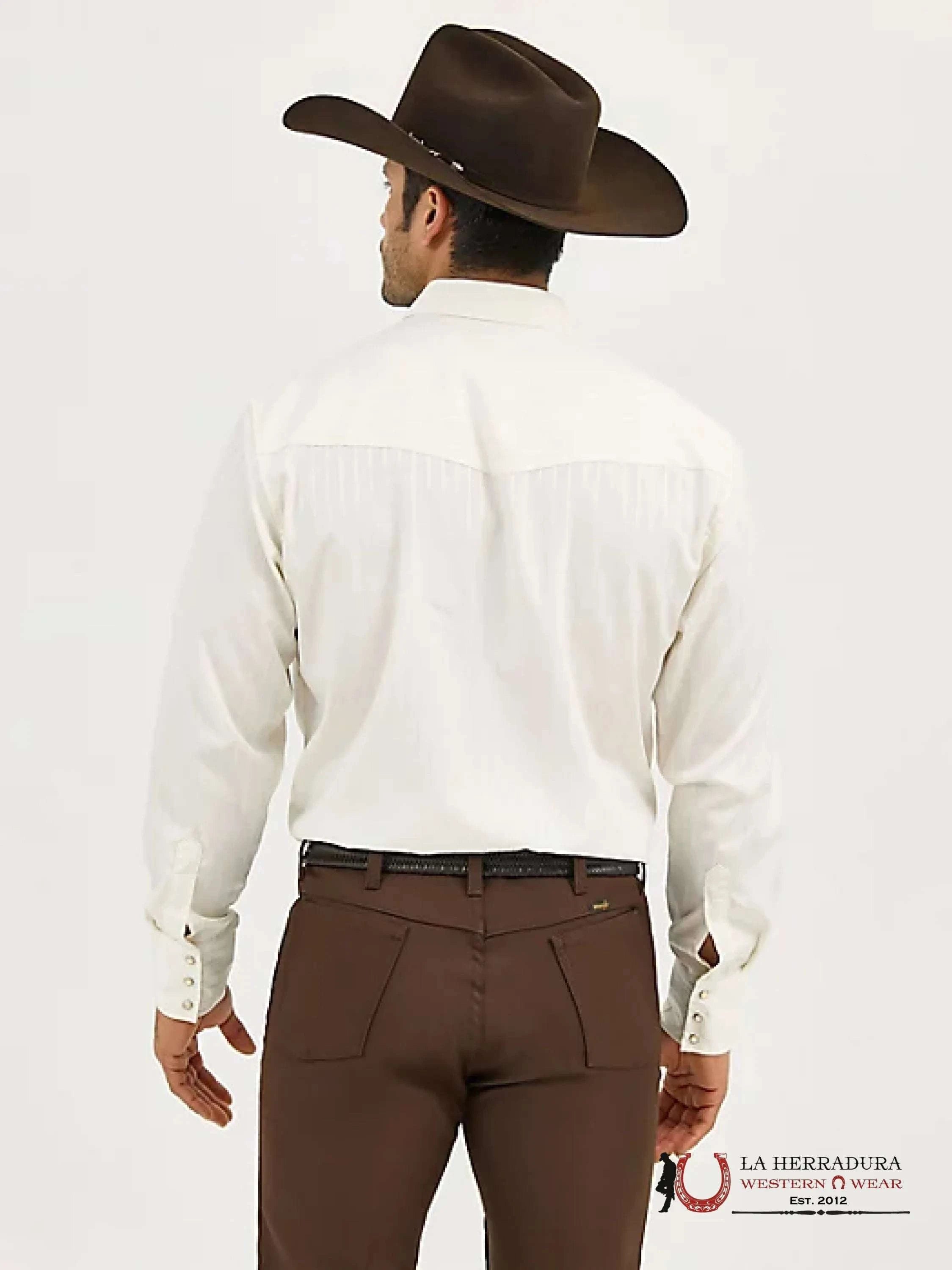 WRANGLER LIGHT YELLOW CLASSIC FIT SHIRT 75226TN ROPA HOMBRES